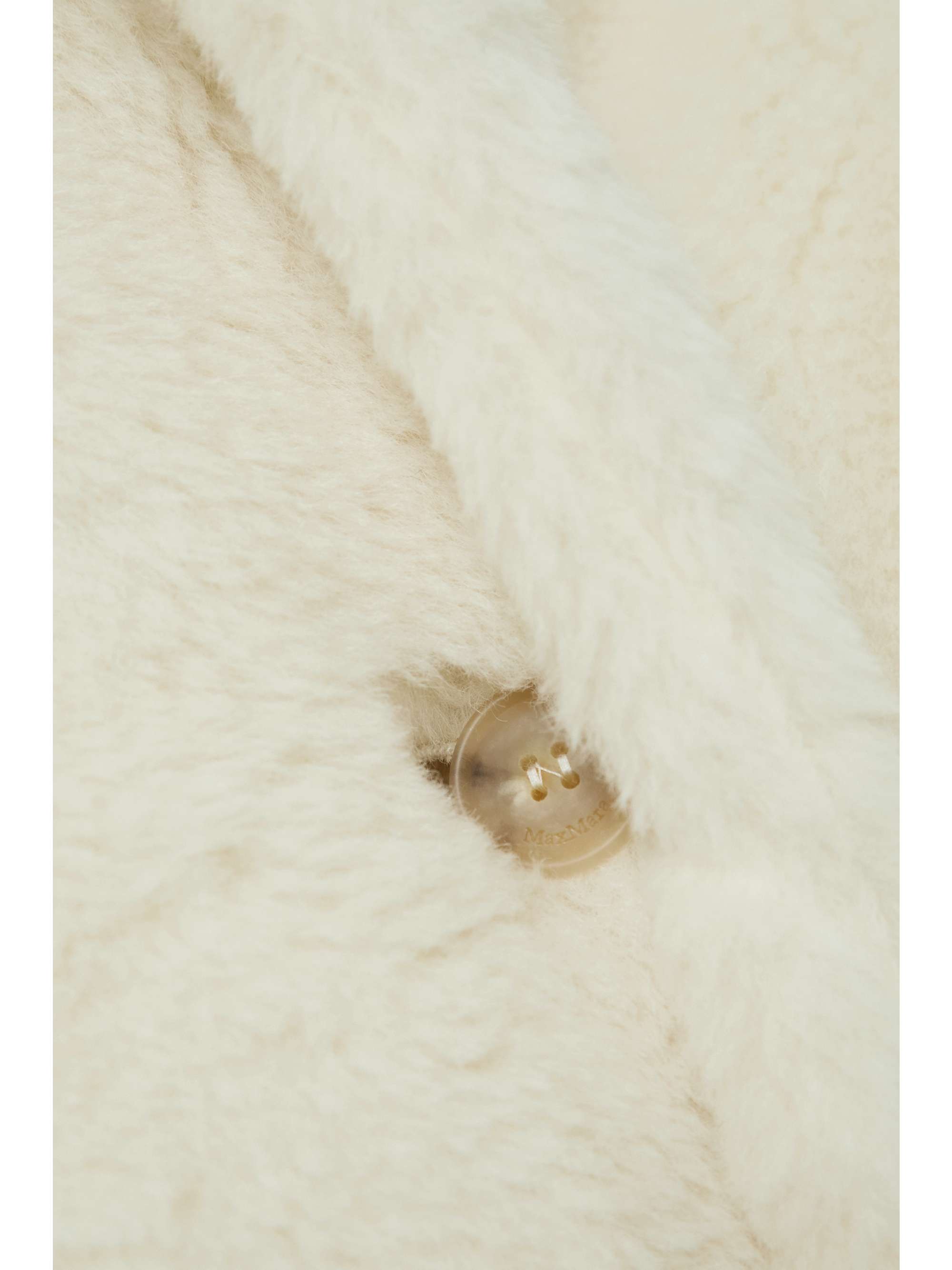 MAX MARA Tedgirl doppelreihiger Mantel aus einer Mischung aus Alpakawolle, Wolle und Seide