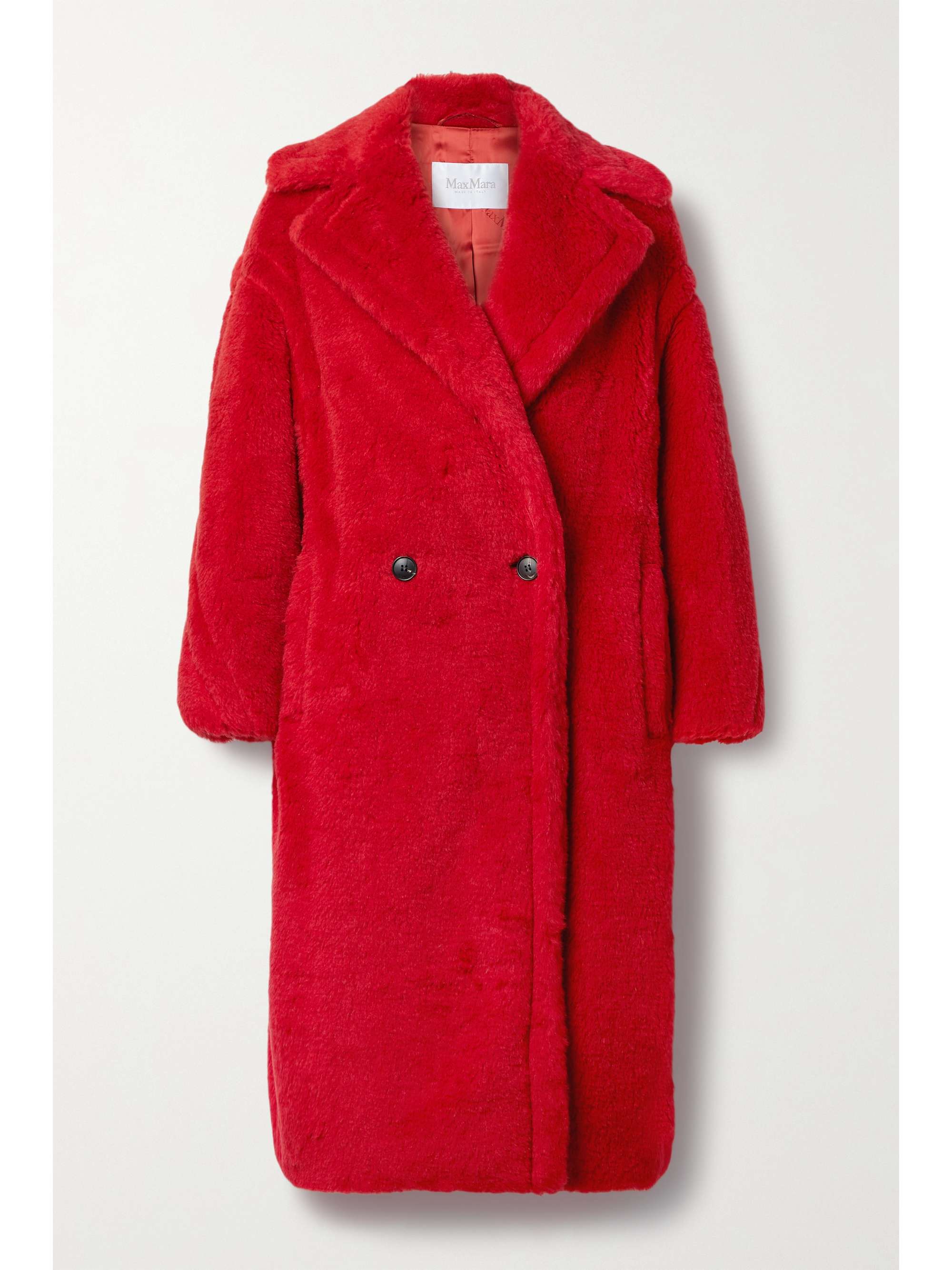 silk silk red coat