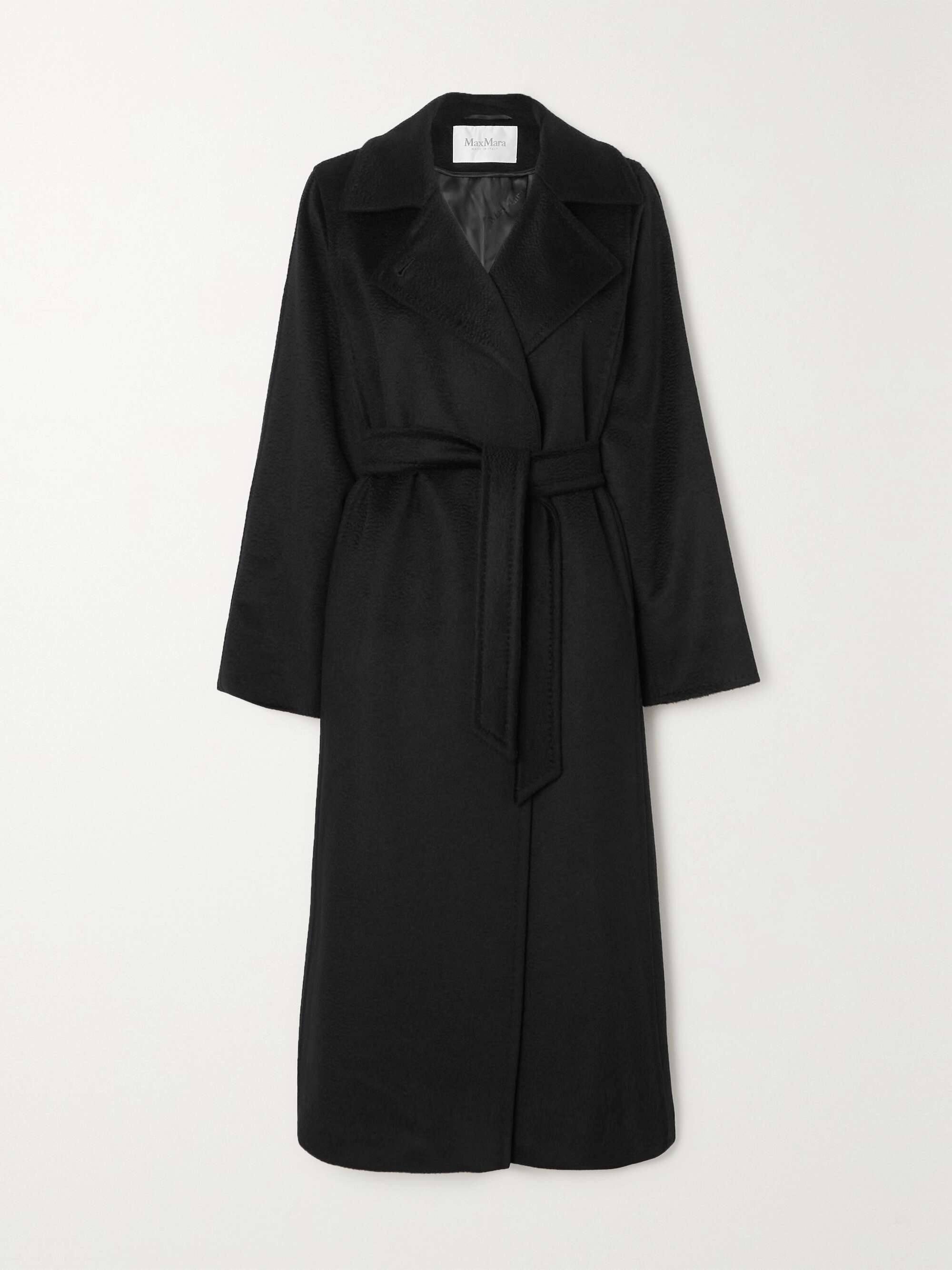 MAX MARA Manuela belted camel hair coat | NET-A-PORTER