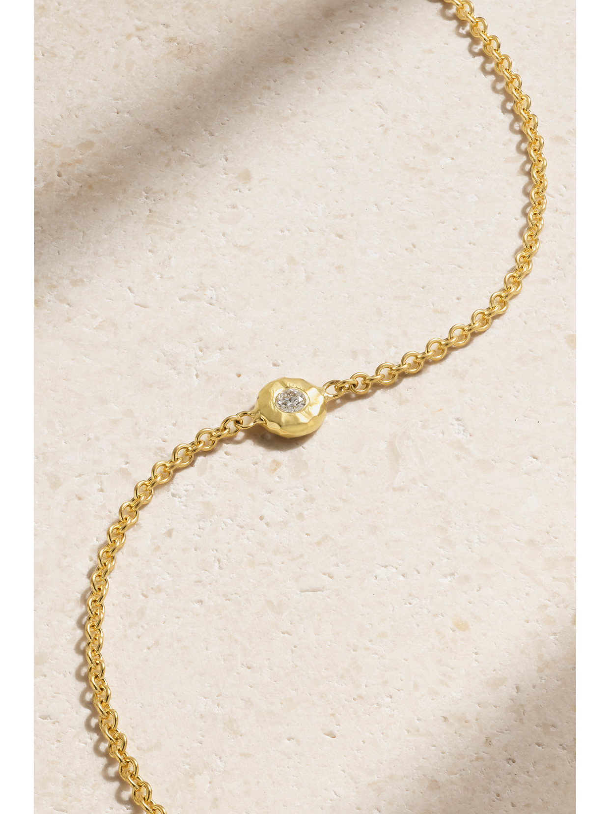 Shop Octavia Elizabeth + Net Sustain Nesting Gem 18-karat Recycled Gold Diamond Bracelet