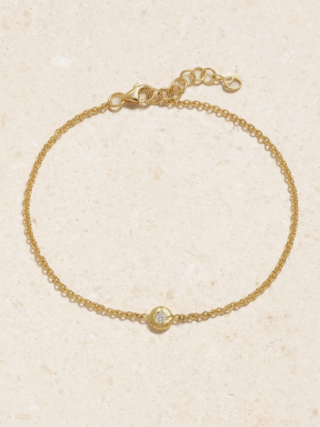 Octavia Elizabeth + Net Sustain Nesting Gem 18-karat Recycled Gold Diamond Bracelet