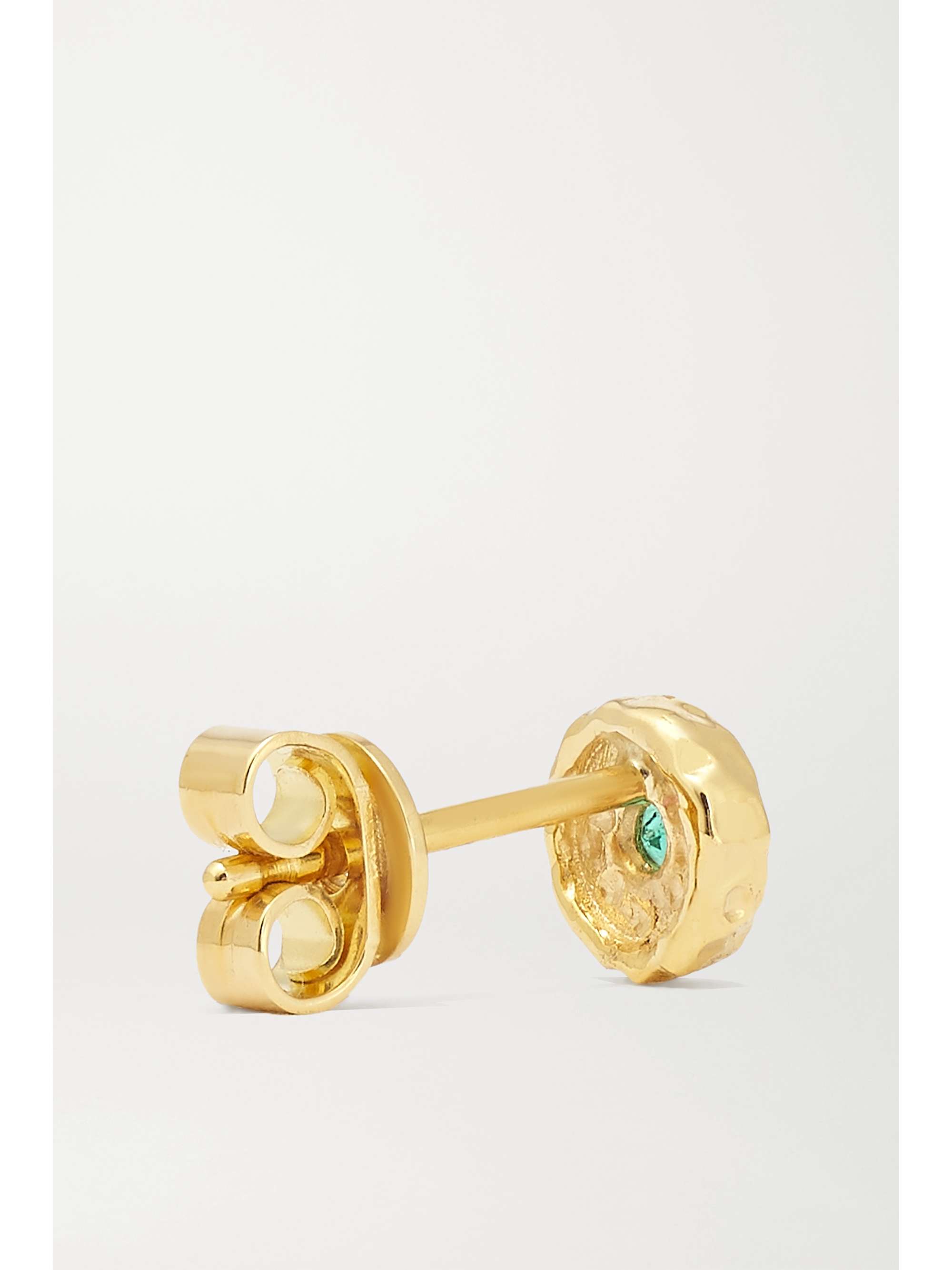 OCTAVIA ELIZABETH + NET SUSTAIN Nesting Gem 18-karat gold diamond earrings