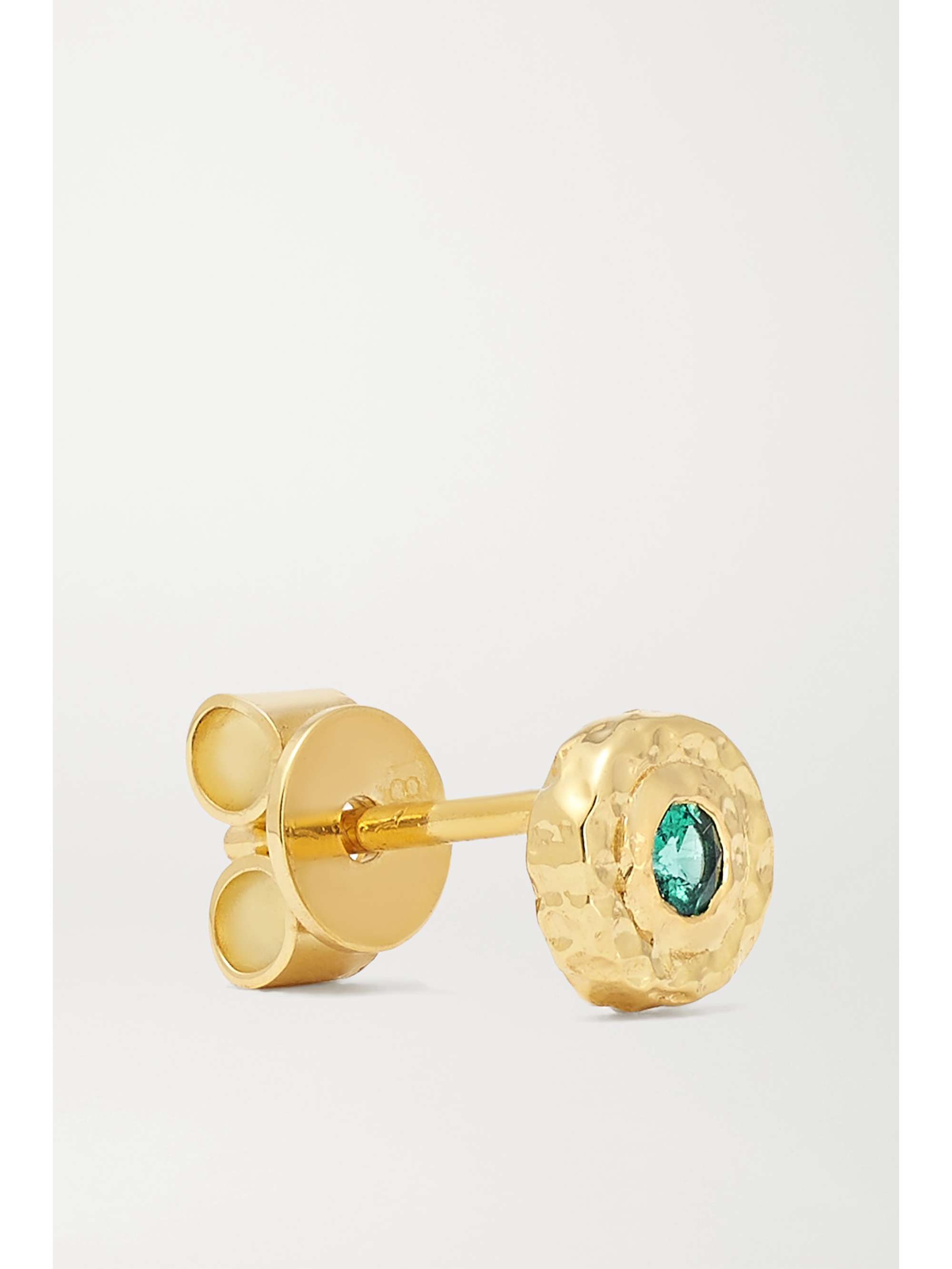 OCTAVIA ELIZABETH + NET SUSTAIN Nesting Gem 18-karat gold diamond earrings