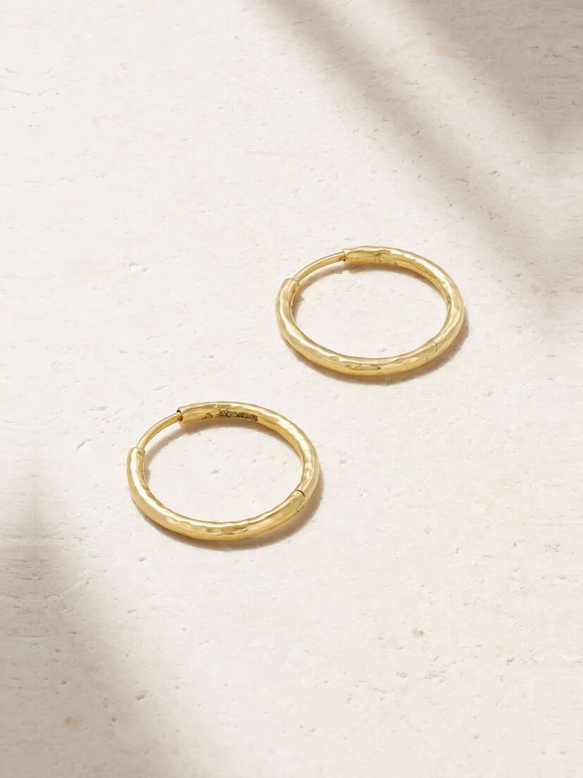 Octavia Elizabeth + Net Sustain Gabby 18-karat Gold Hoop Earrings