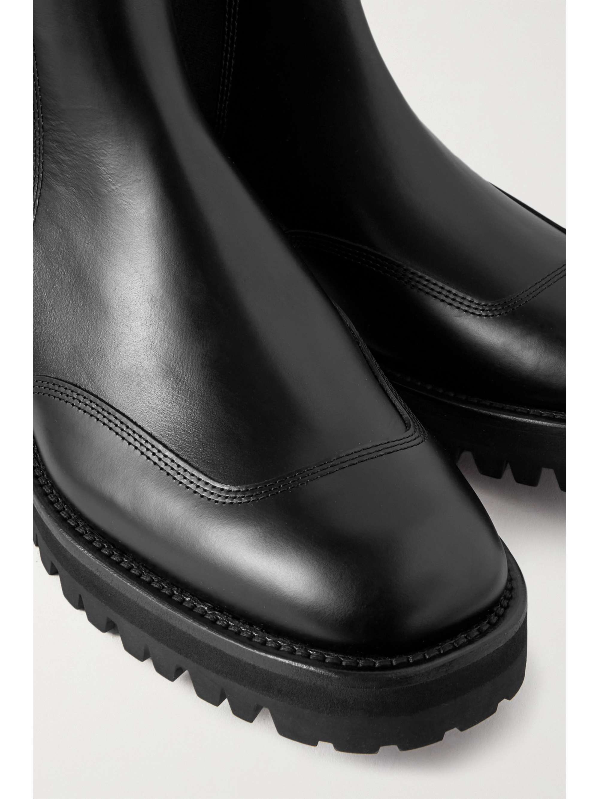 Leather Chelsea boots