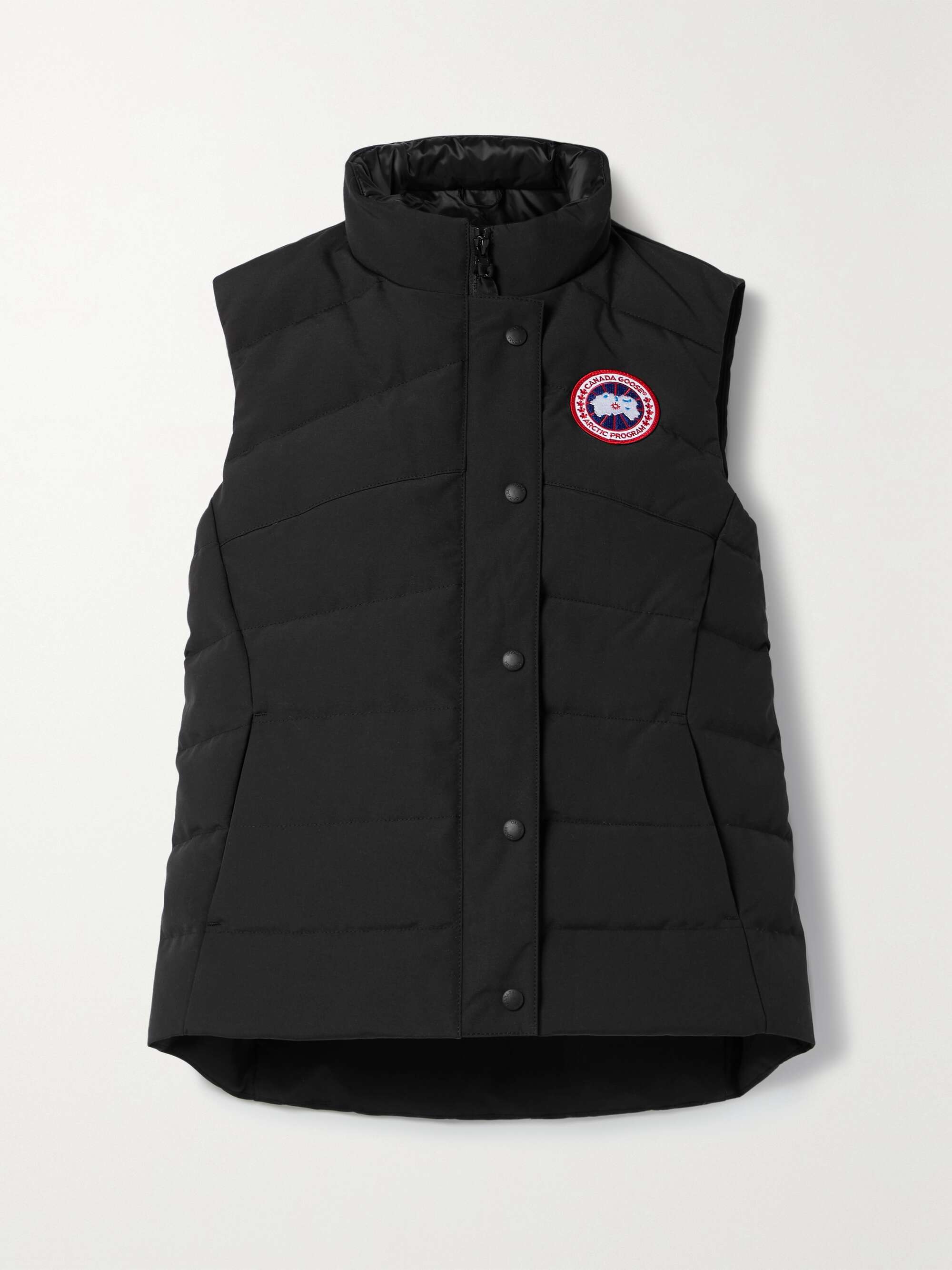 Freestyle quilted shell down vest