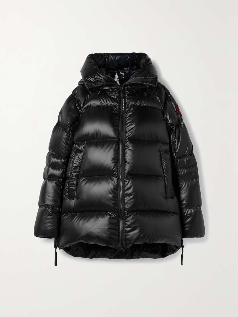 Canada Goose Cypress Hooded Quilted Recycled Shell Down Jacket - xx large