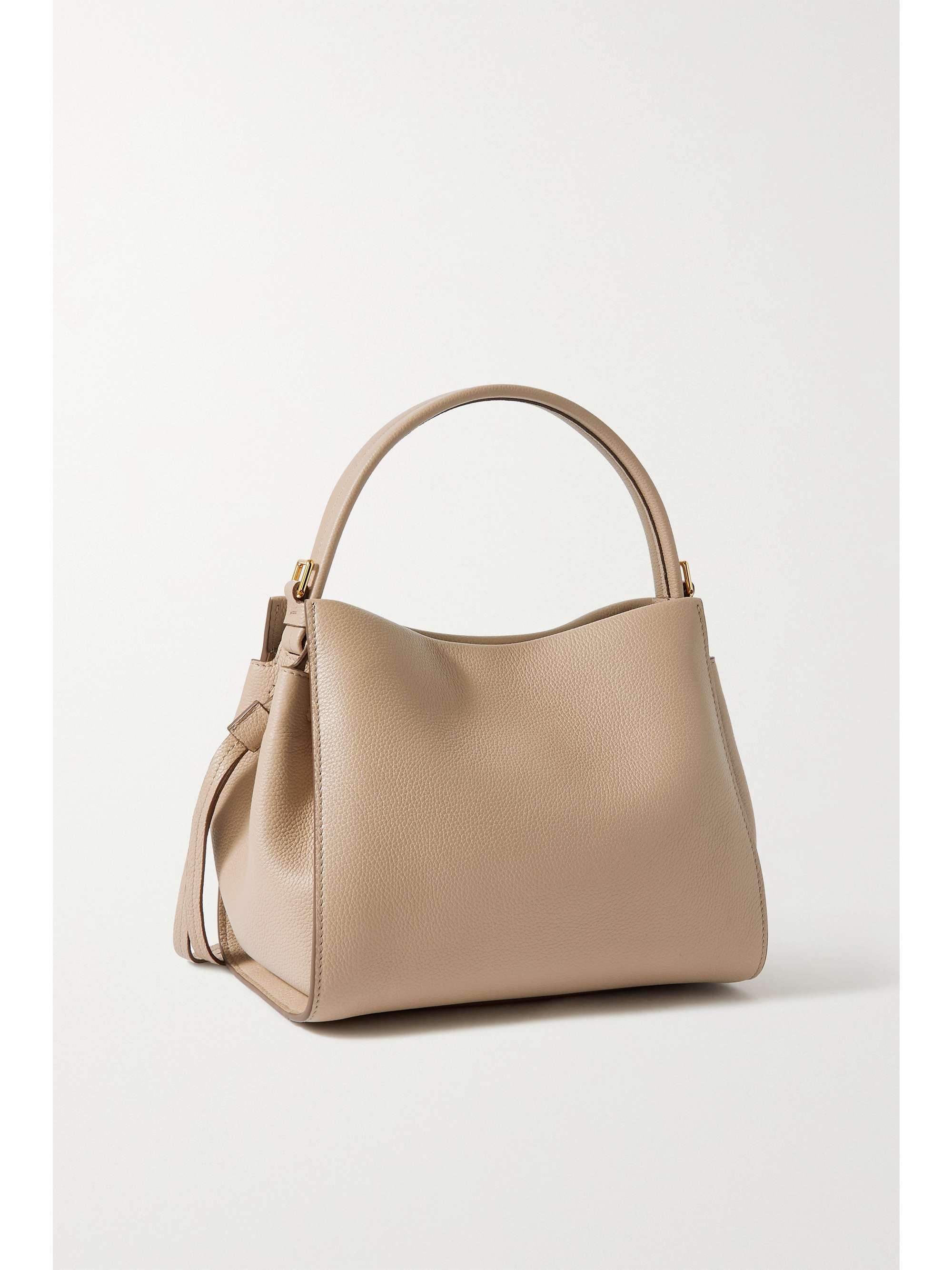 TOM FORD Padlock small textured-leather shoulder bag