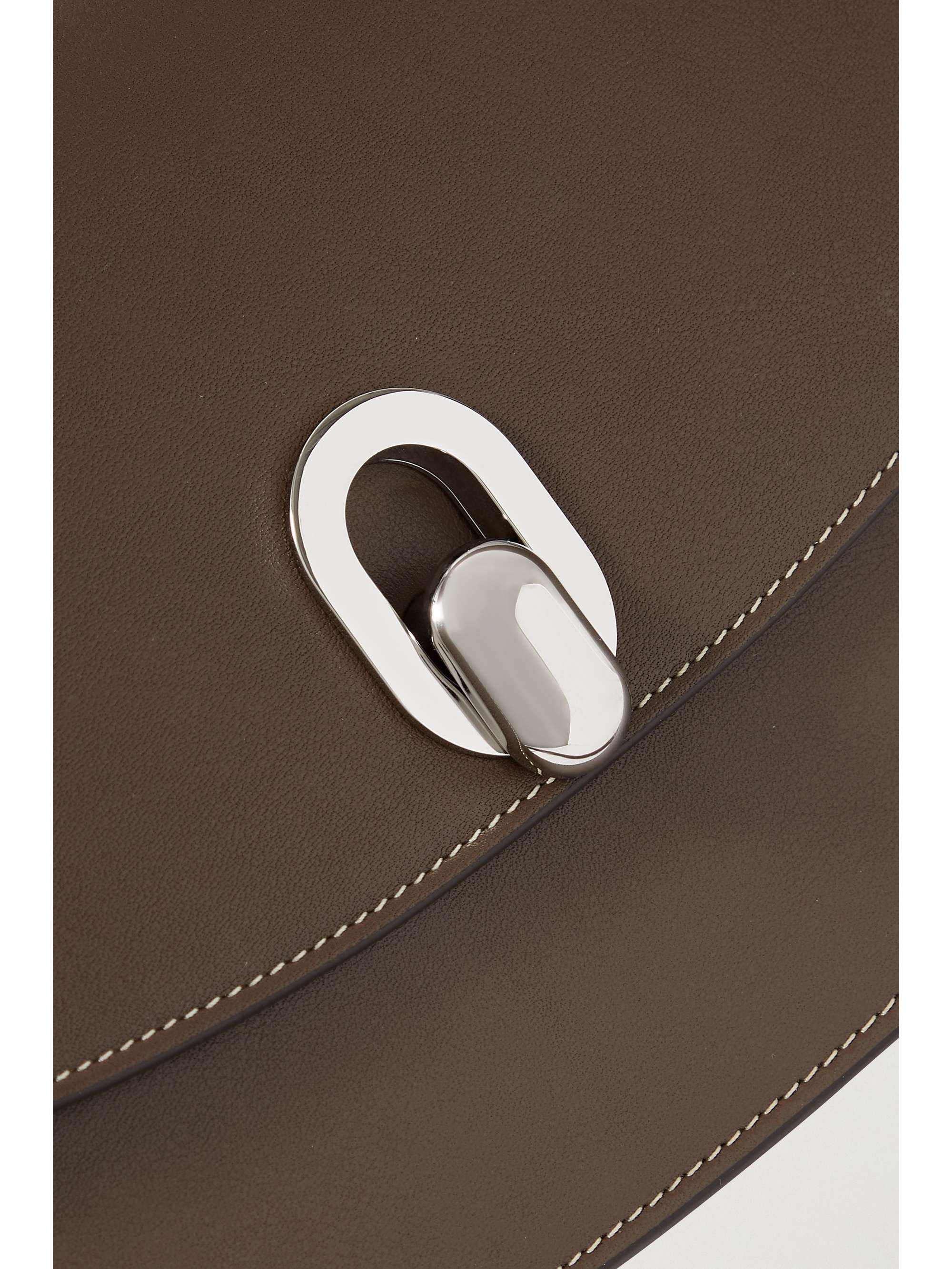 SAVETTE Tondo 22 leather shoulder bag