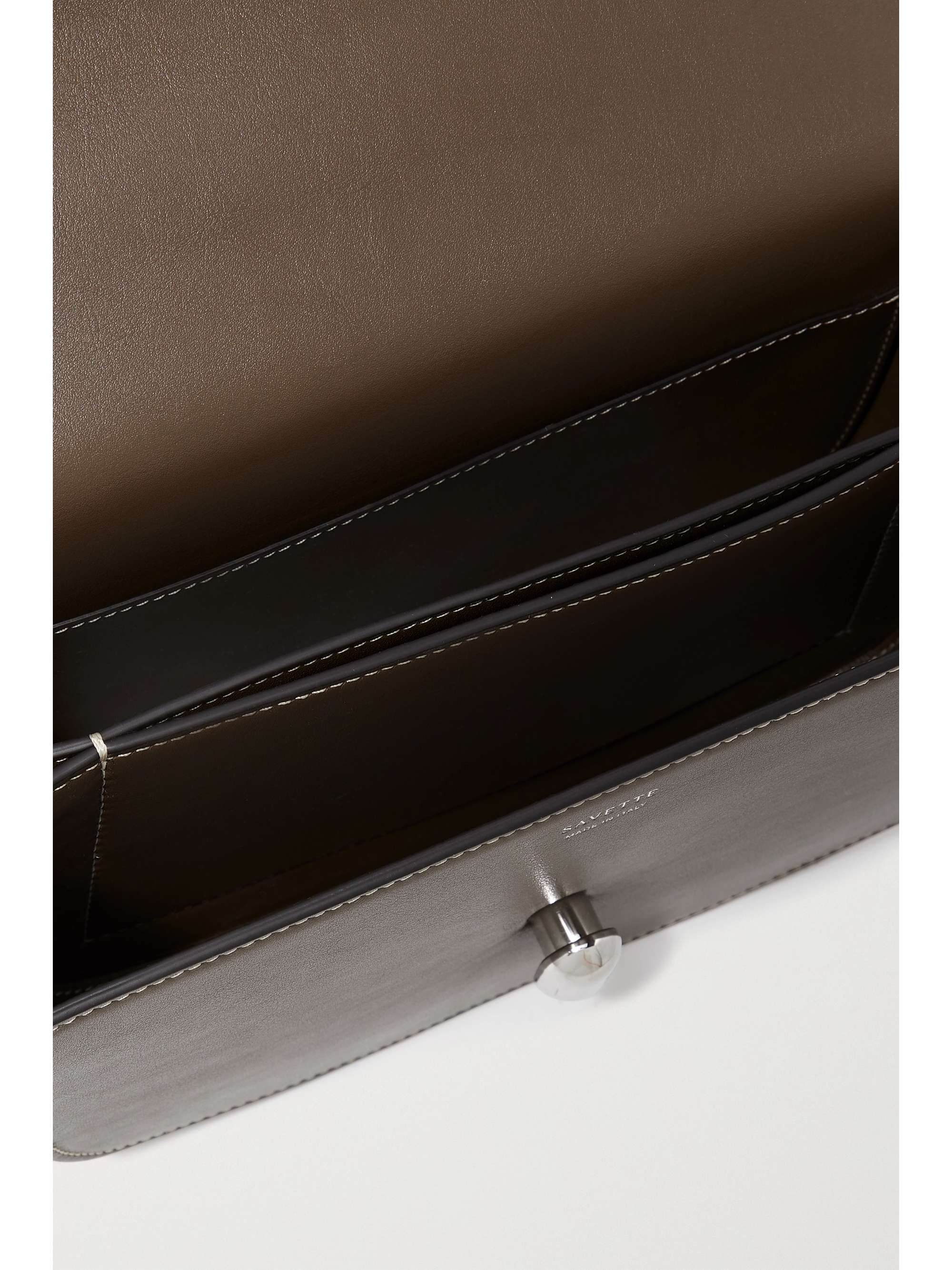 SAVETTE Tondo 22 leather shoulder bag