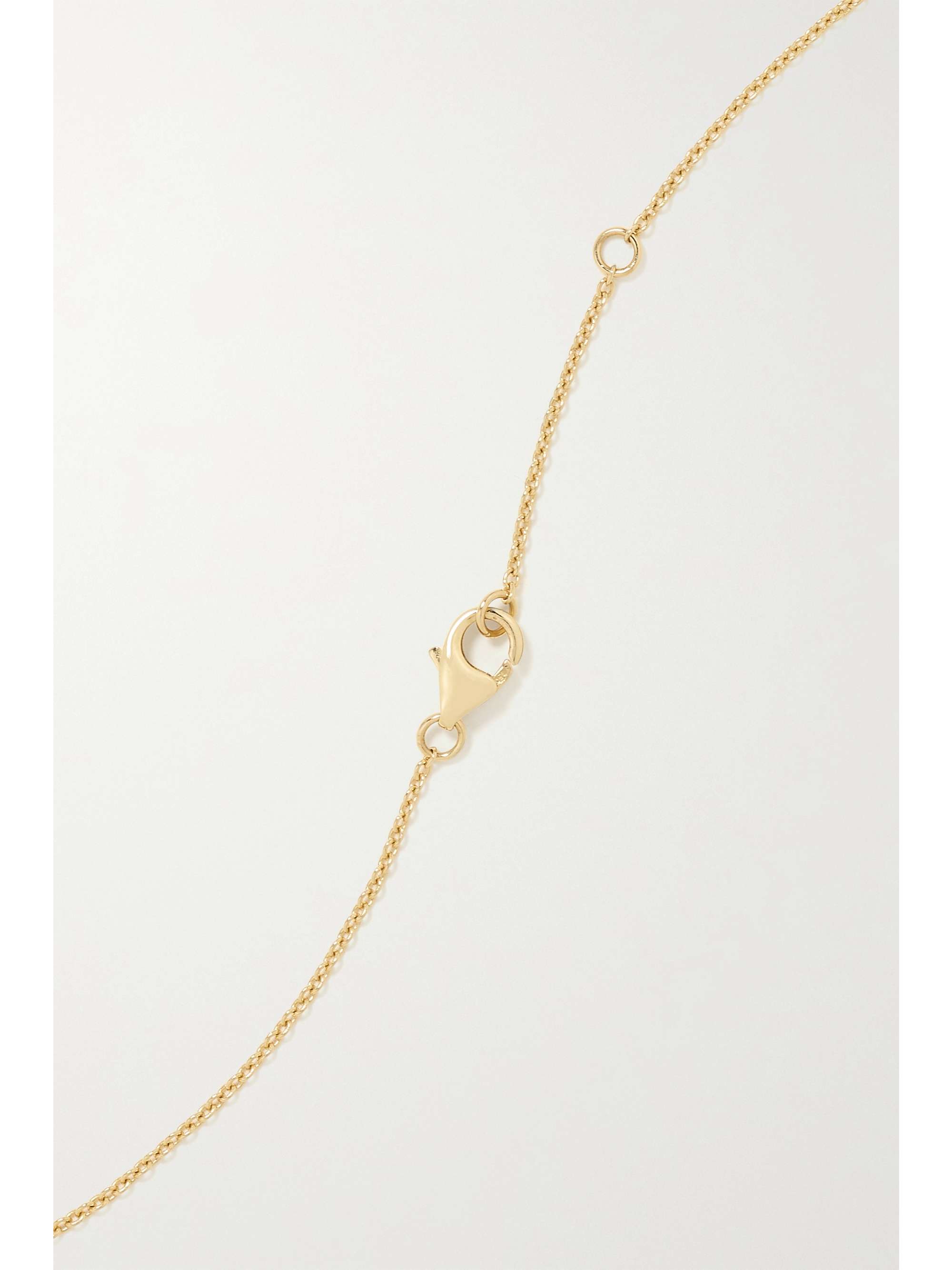 EMILY P. WHEELER + NET SUSTAIN Tiered 18-karat recycled yellow and white gold multi-stone necklace