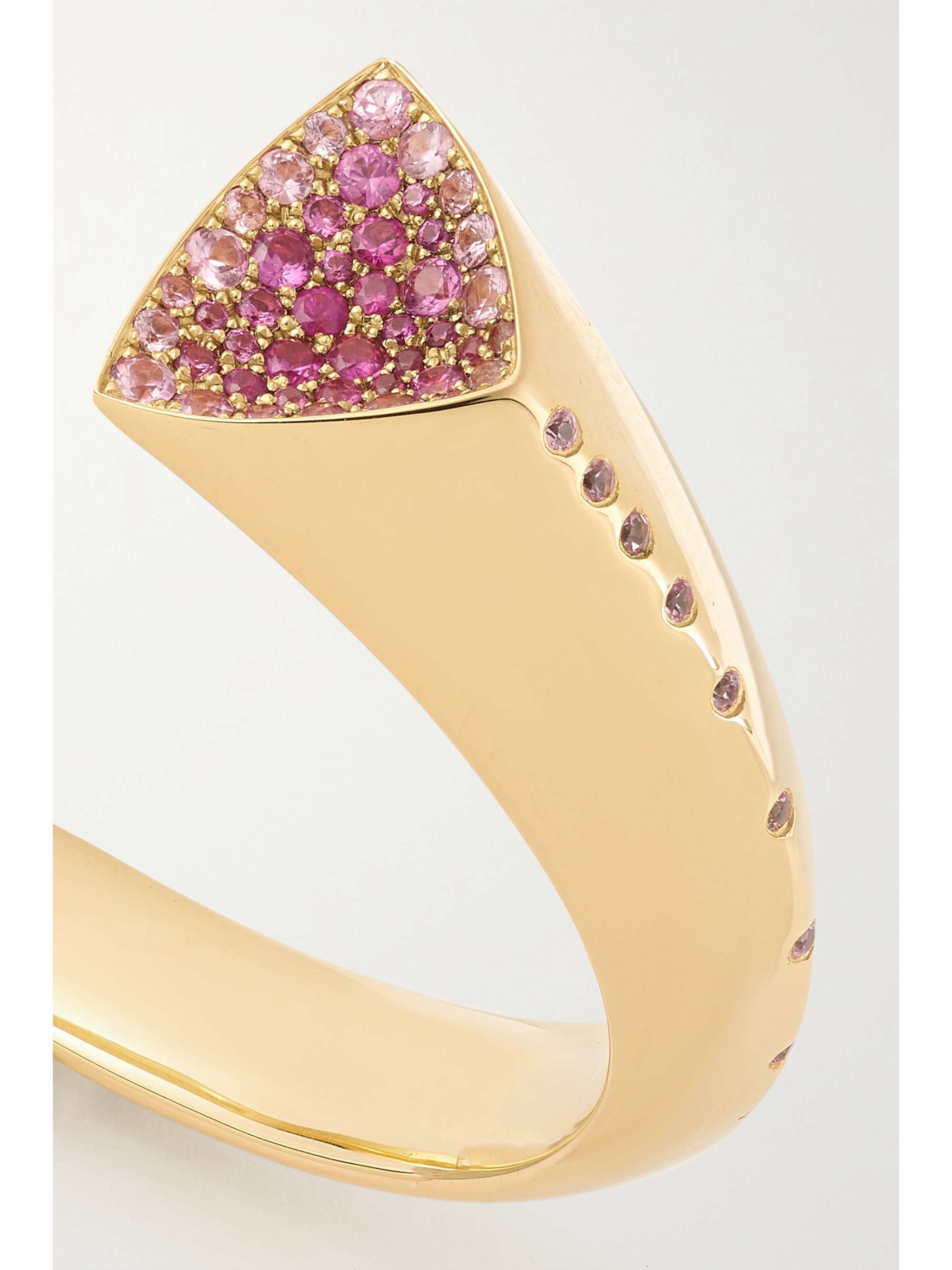 EMILY P. WHEELER + NET SUSTAIN 18-karat gold sapphire cuff