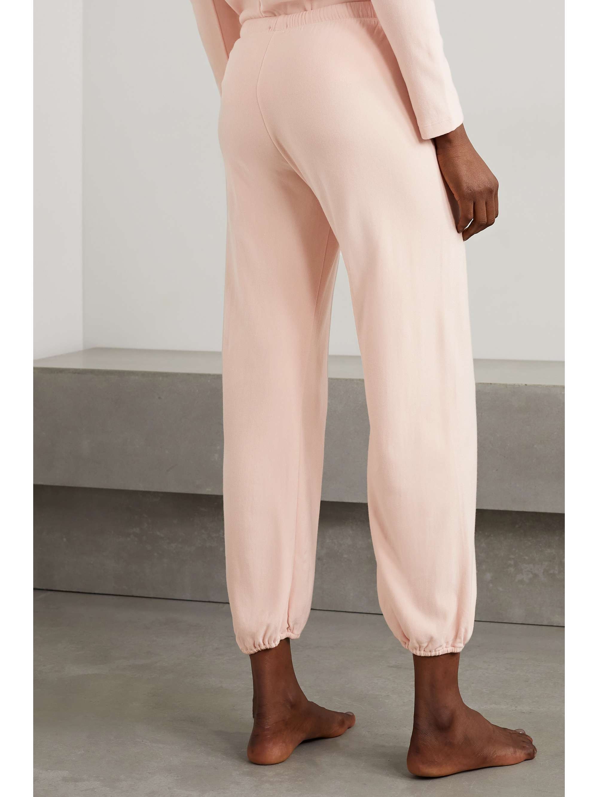 EBERJEY Stretch-modal jersey track pants