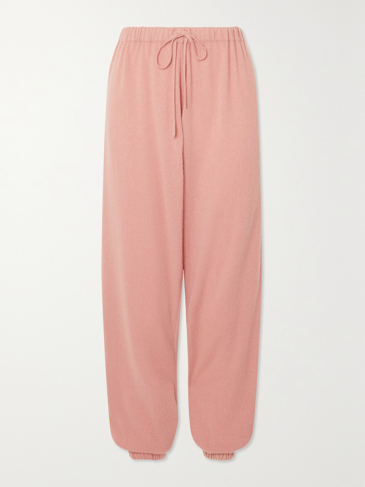 Madeleine Thompson Morgins Cashmere Track Pants In Pink