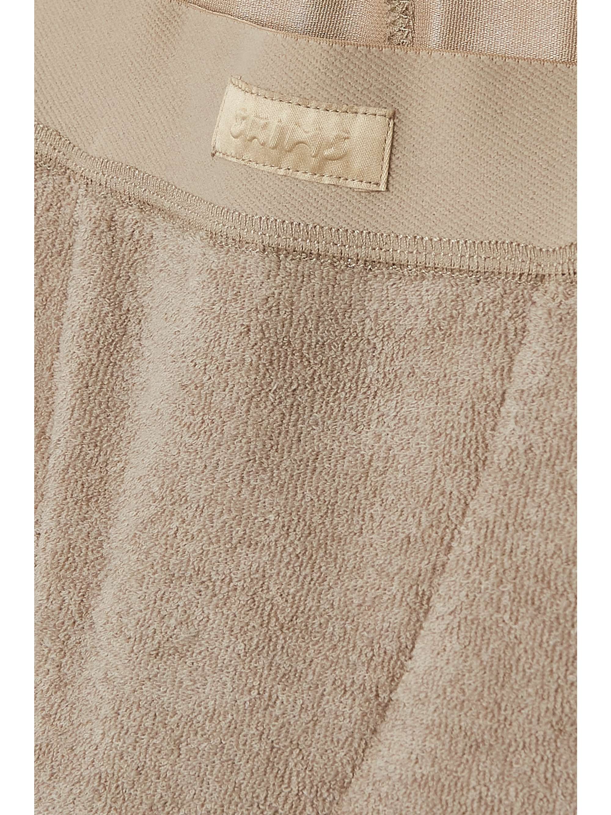 SKIMS Terry cotton-blend leggings - Desert