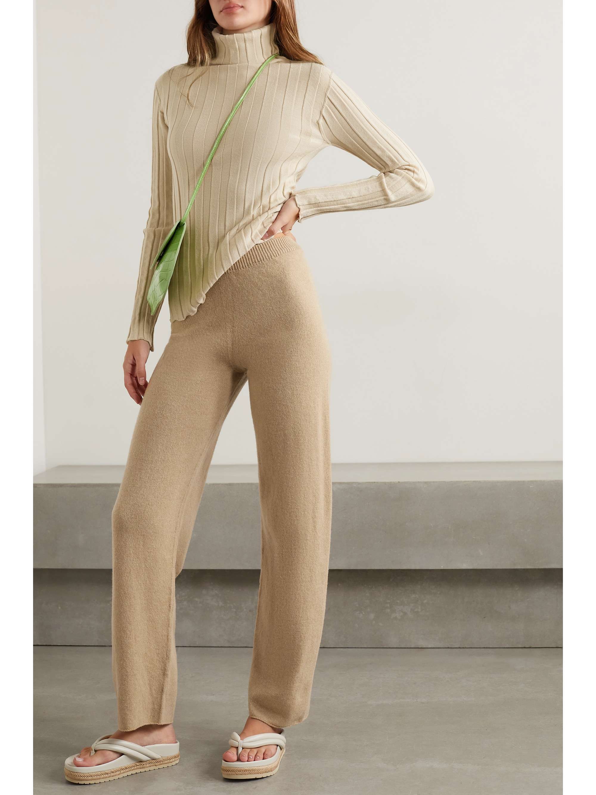 BASERANGE + NET SUSTAIN Adet recycled wool pants
