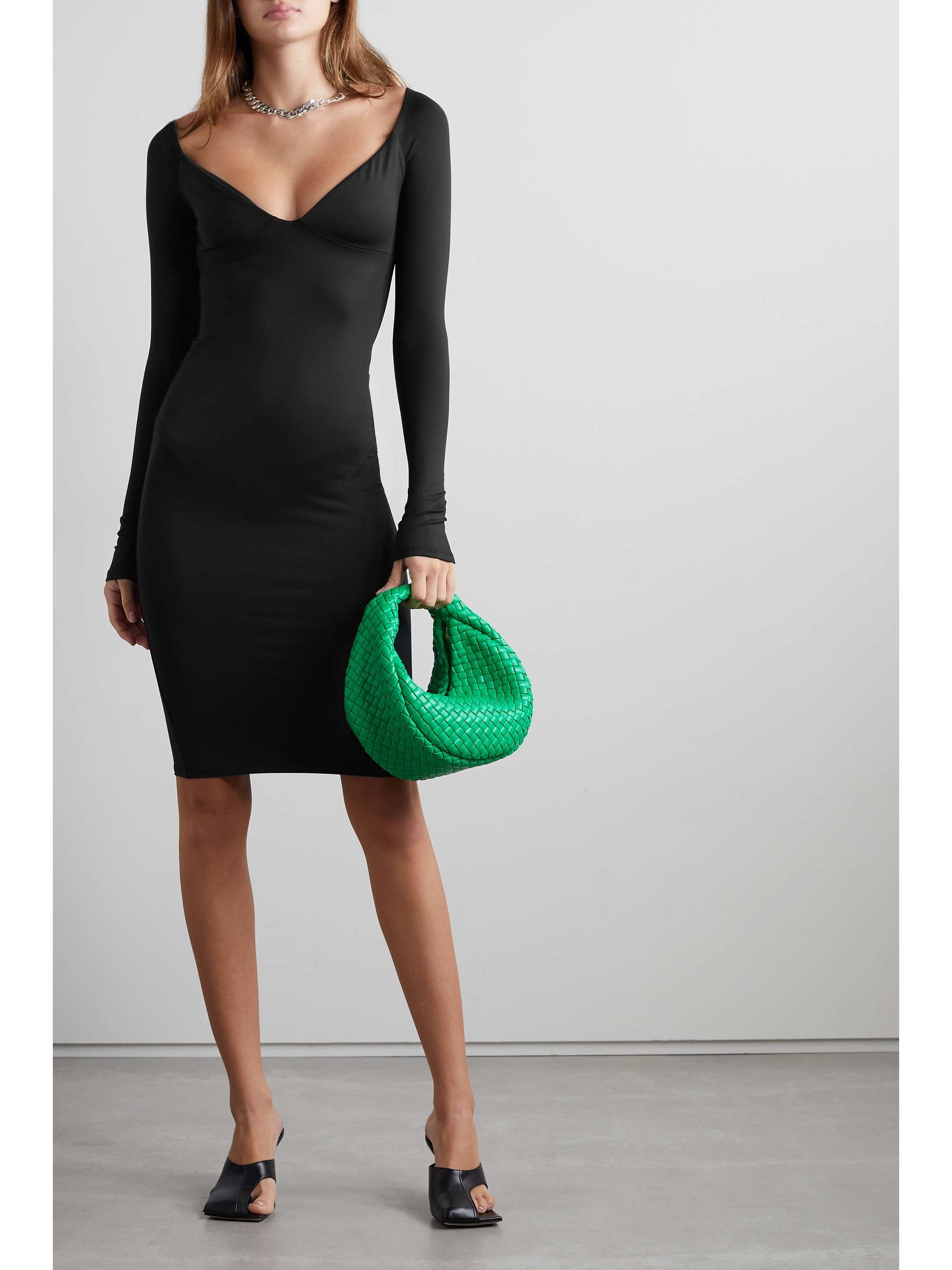 ALIX NYC Jansen off-the-shoulder stretch-jersey dress