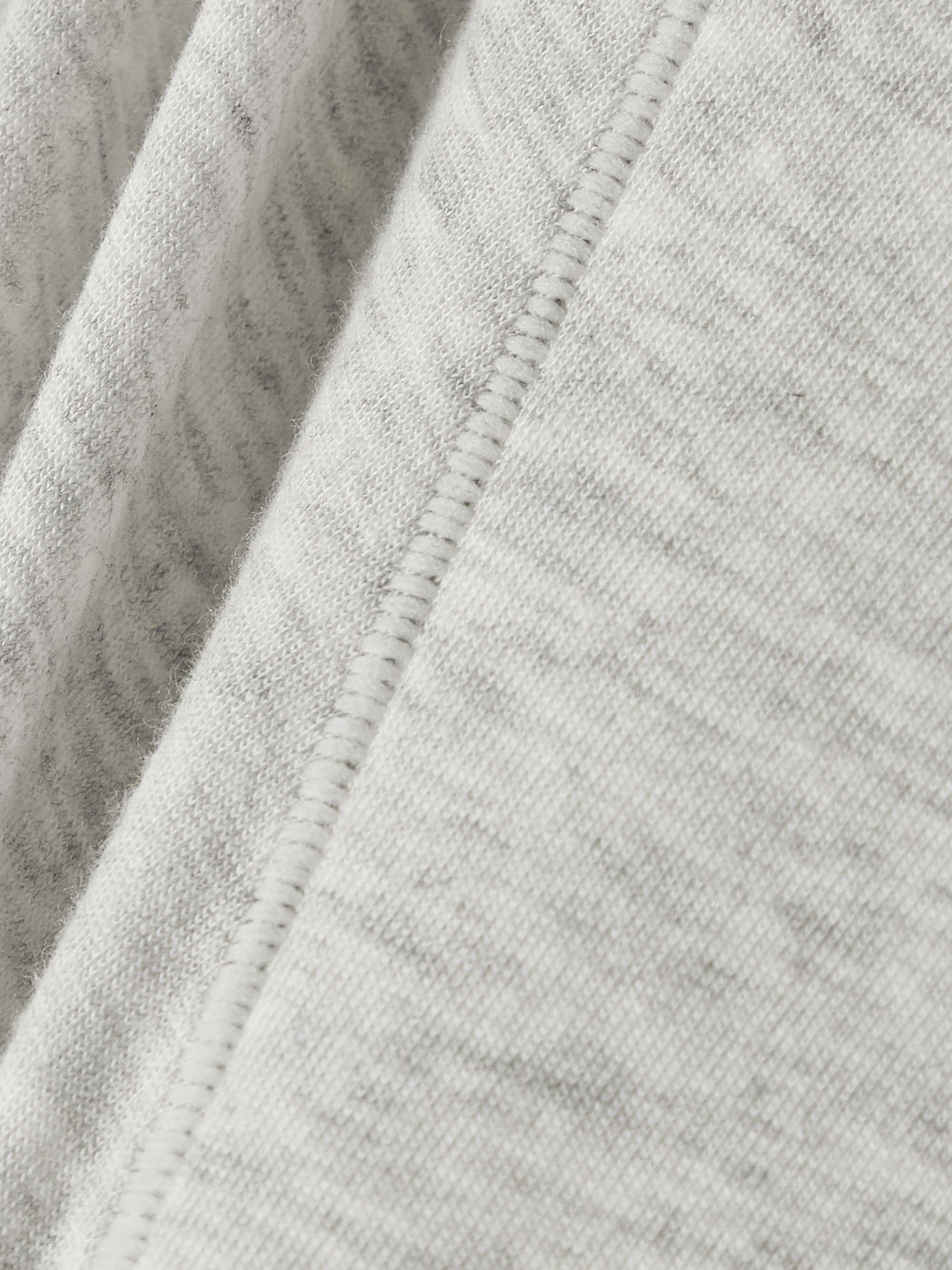 SKIMS Boxer en jersey de modal et de coton mélangés stretch Boyfriend, Onyx