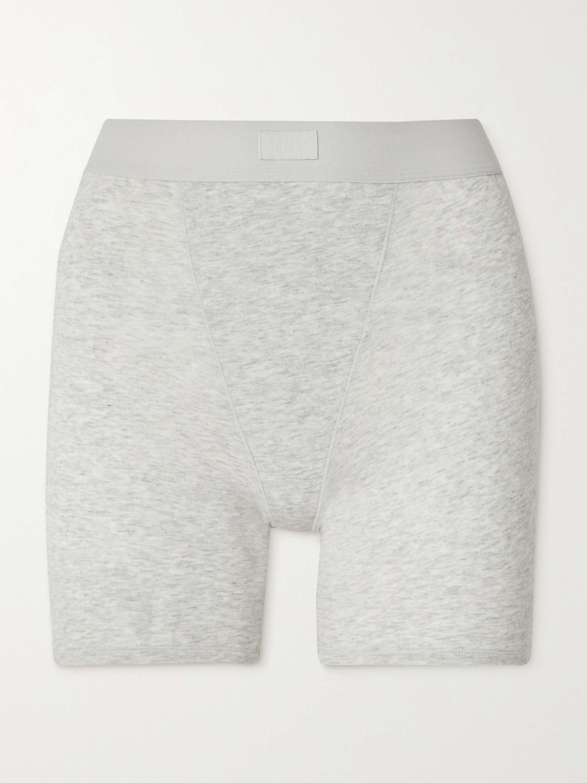 SKIMS Boyfriend stretch-modal and cotton-blend jersey boxer shorts