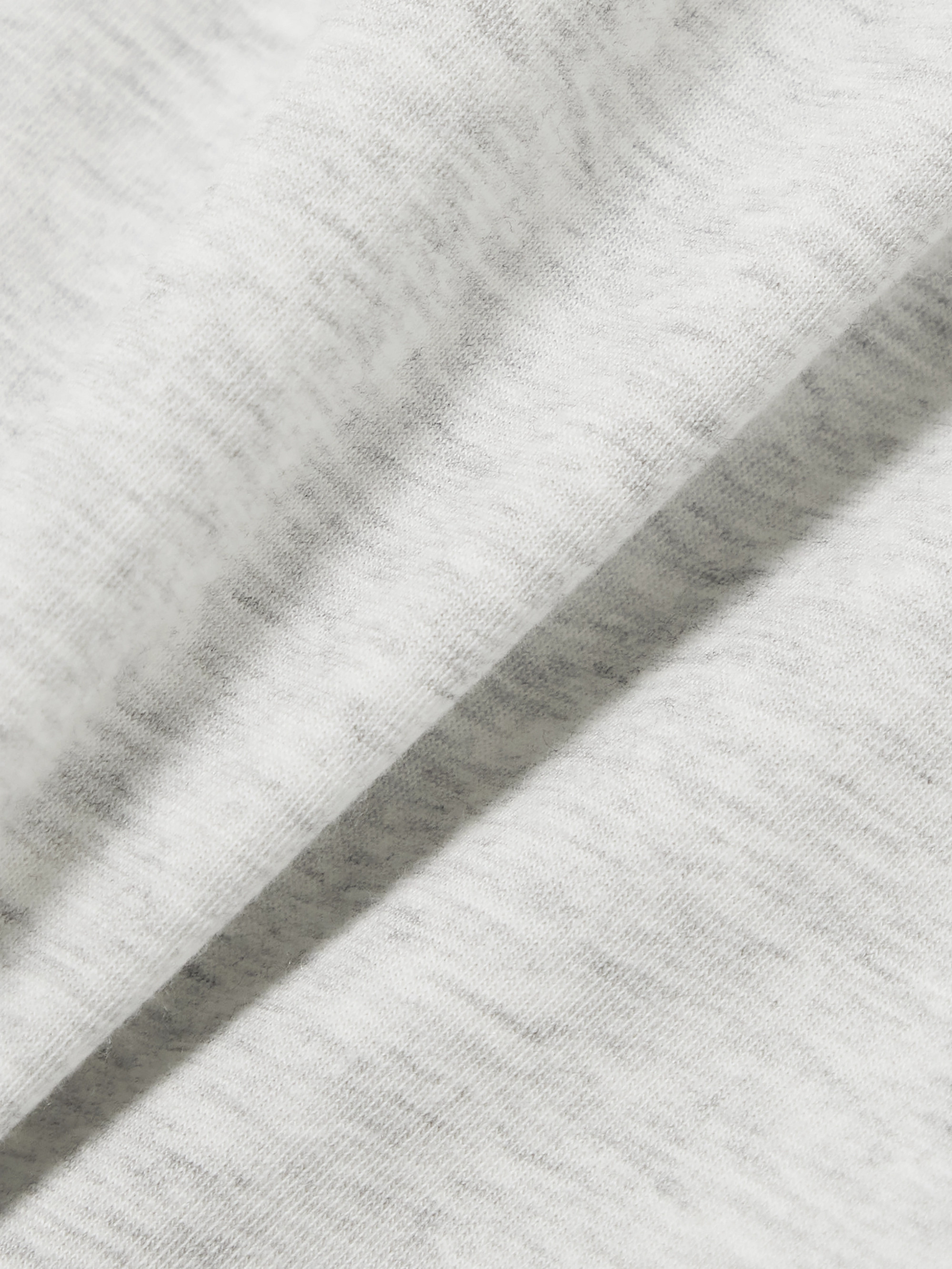 Skims Boyfriend stretch-modal and cotton-blend jersey T-shirt - Light Heather Grey thumbnail