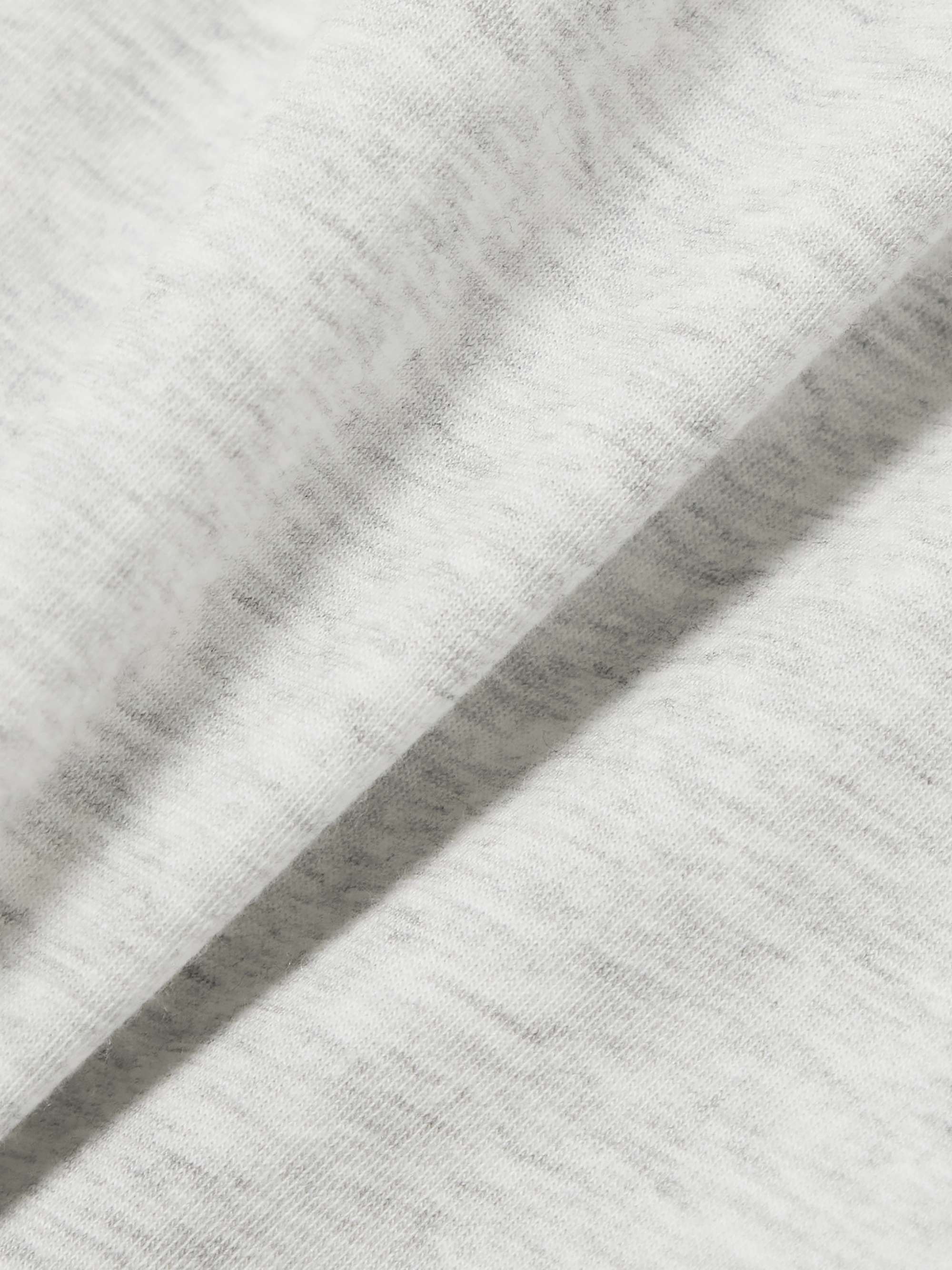 SKIMS Boyfriend Long Sleeve T-Shirt – Marble – Oberteil aus Jersey aus einer Modal-Baumwollmischung mit Stretch-Anteil