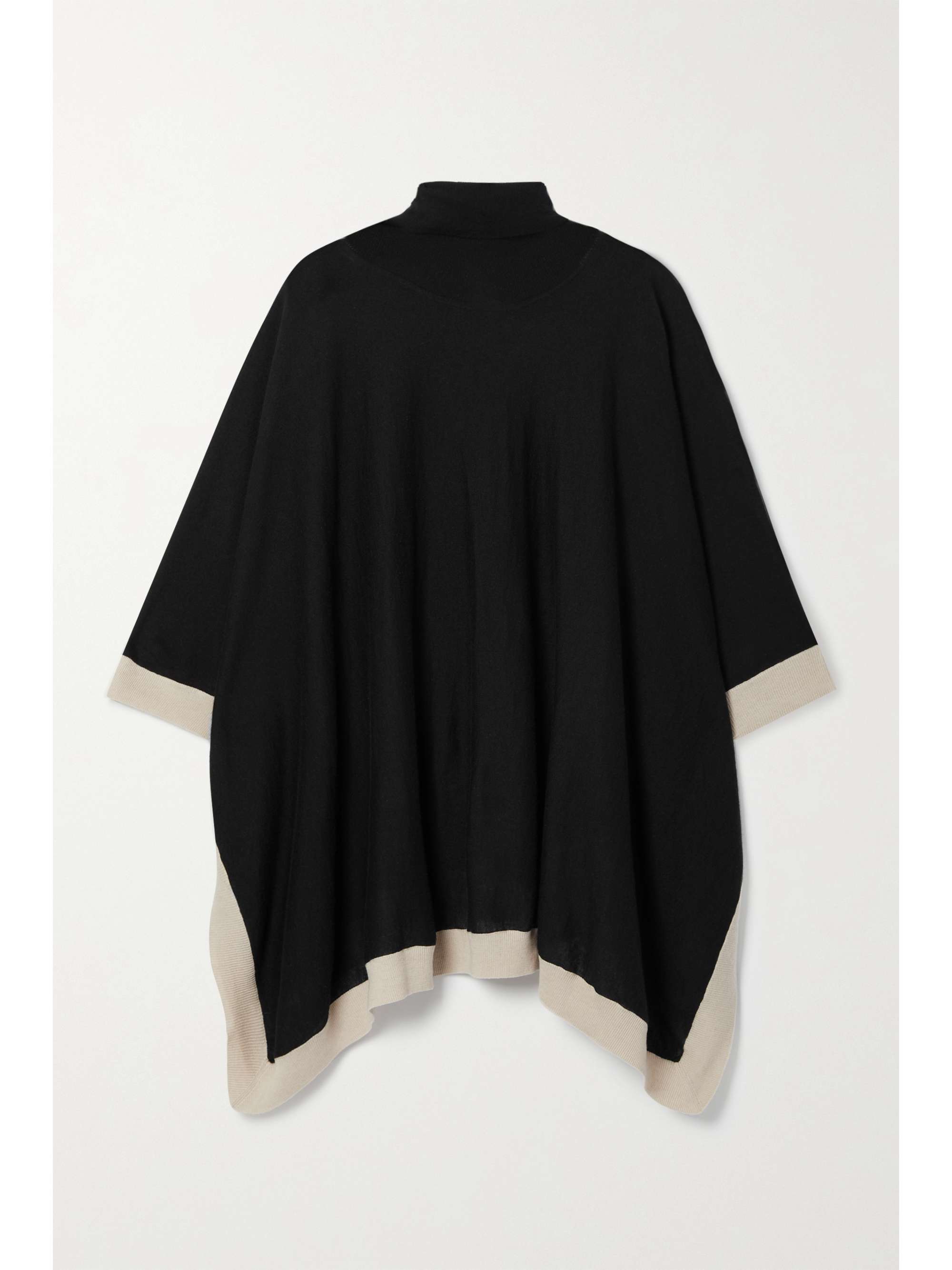 Black Marin two-tone cashmere 