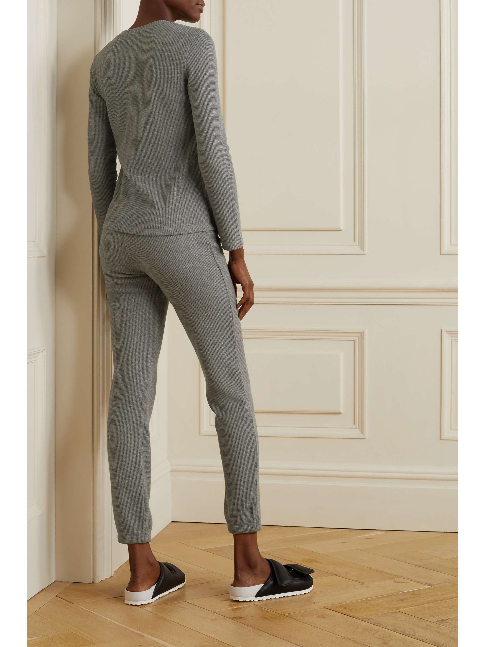 molly waffle knit flare pants urban outfitters