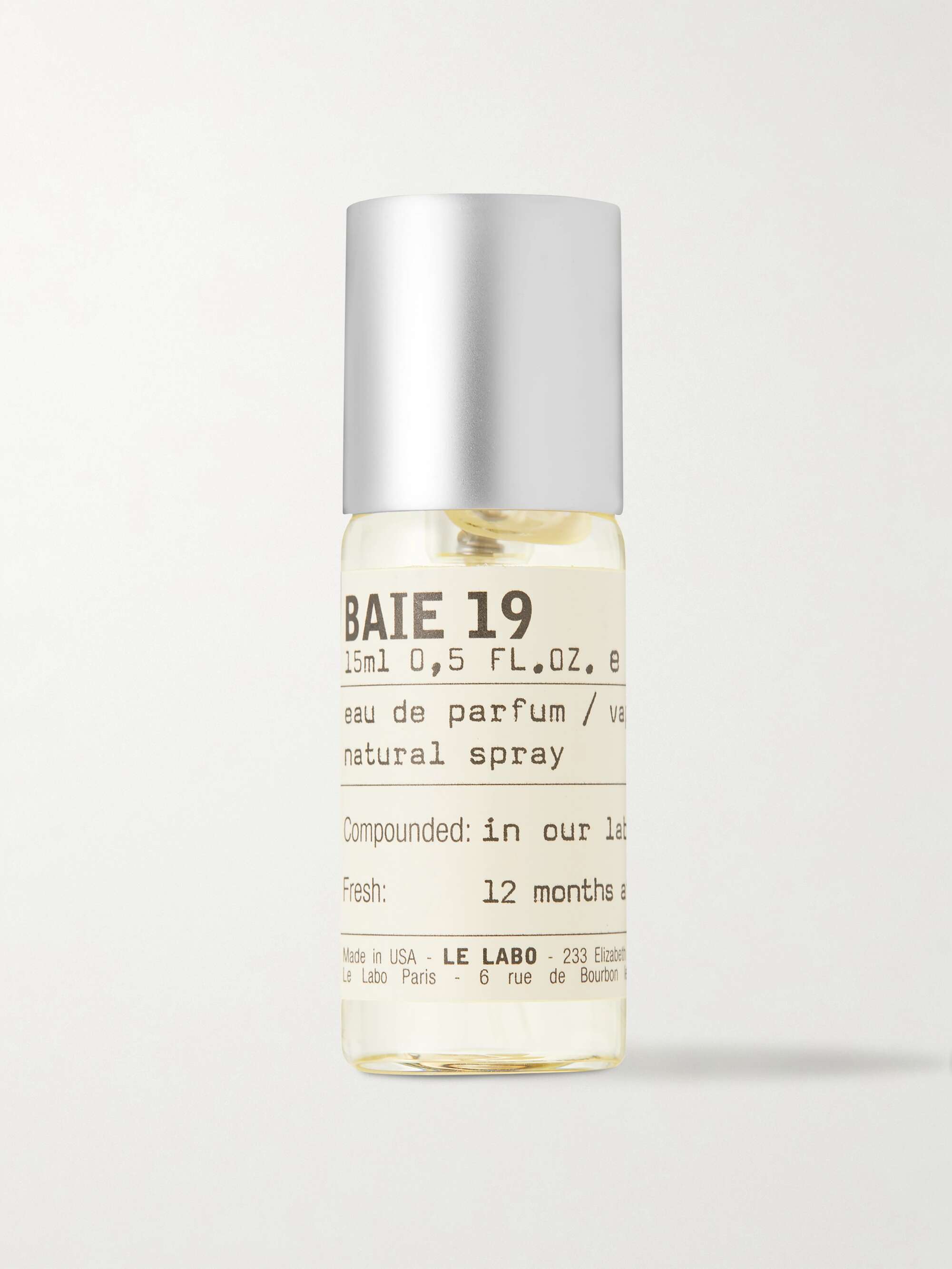 LE LABO BAIE 19 15ml | hartwellspremium.com
