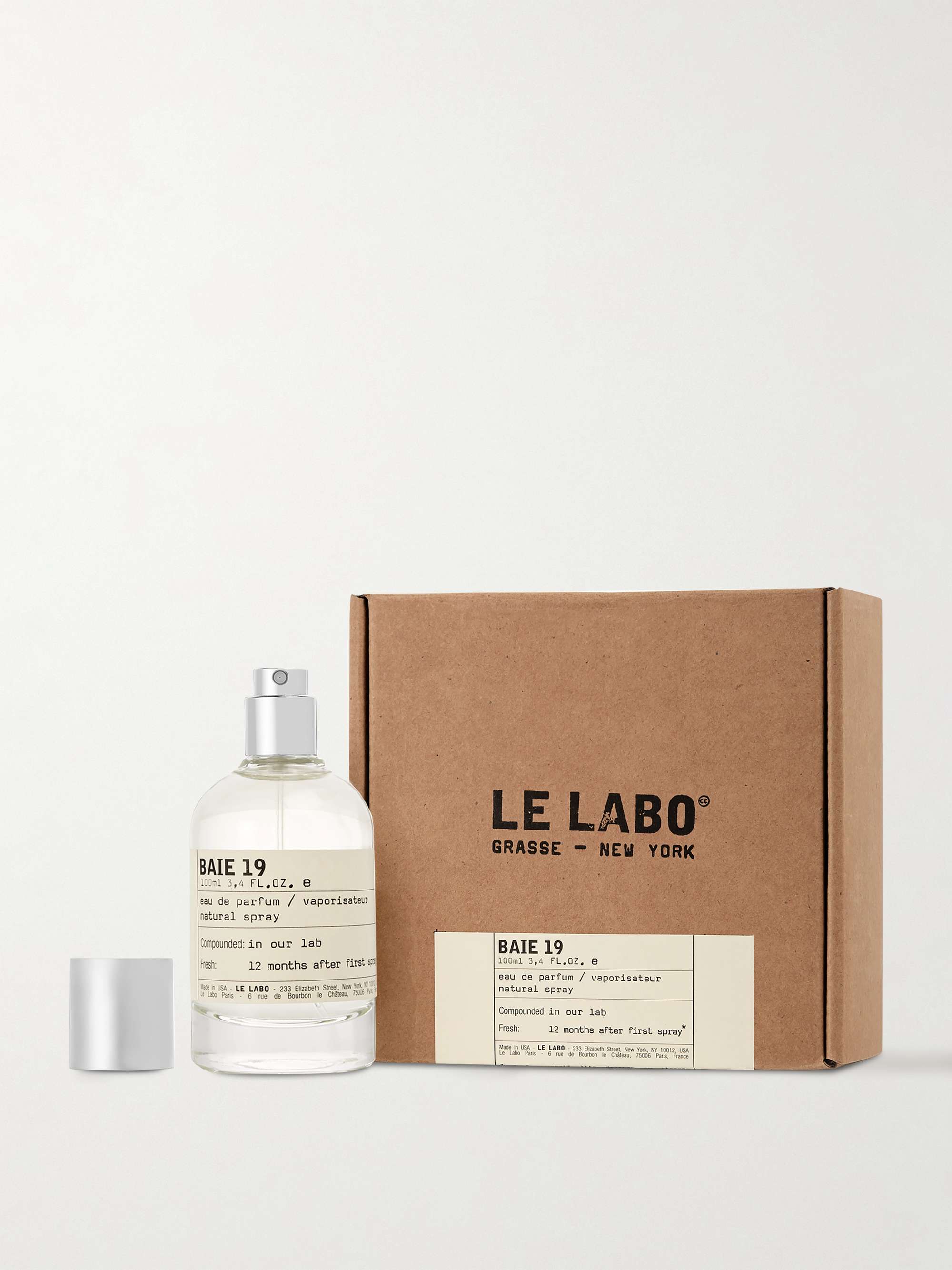 LE LABO Eau de parfum Baie 19, 100 ml