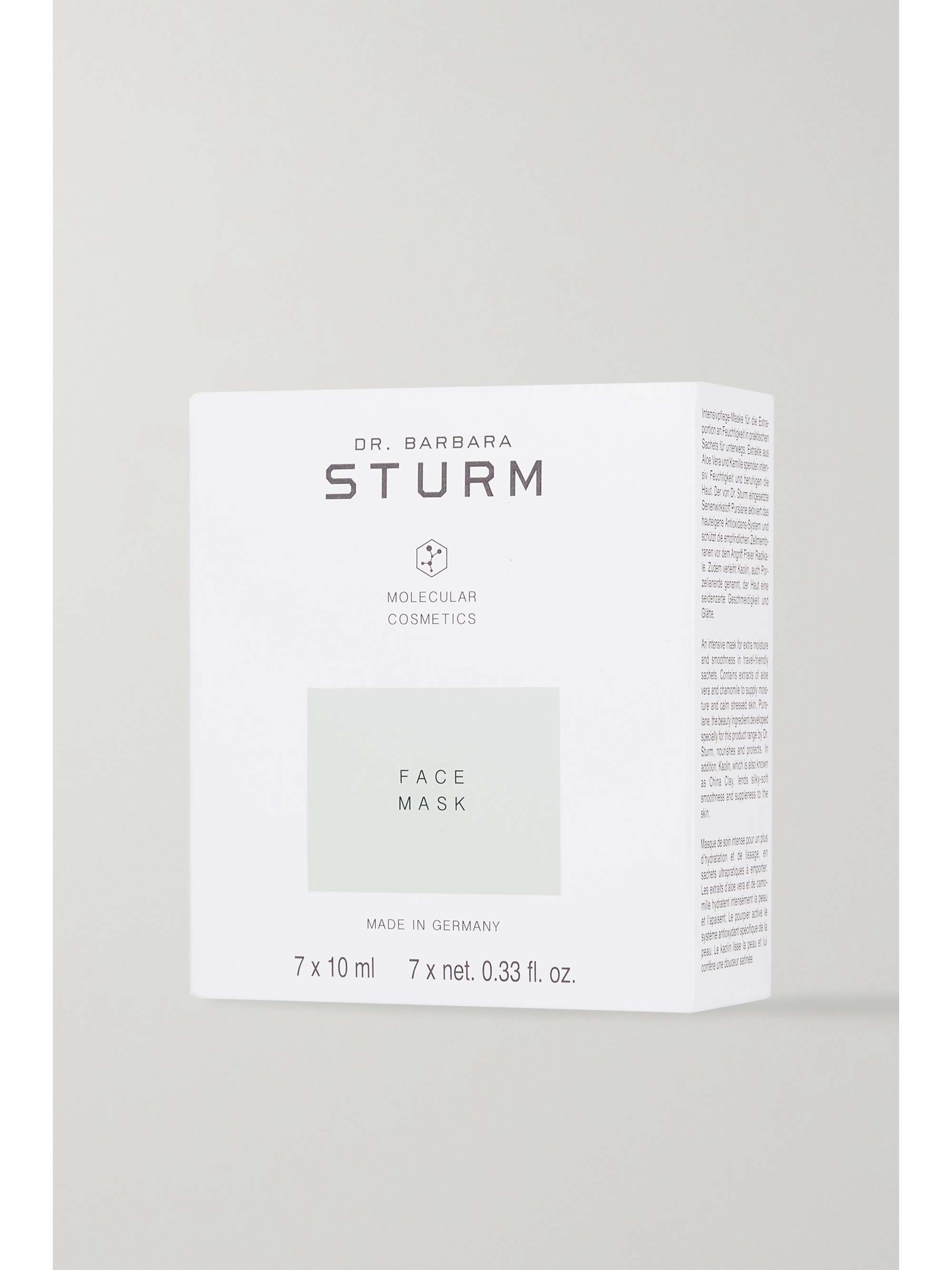 DR. BARBARA STURM Deep Hydrating Face Mask, 7 x 10 ml – Tuchmaskem