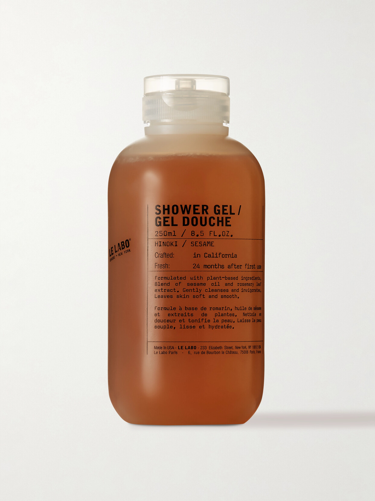Le Labo Hinoki Shower Gel In Colorless