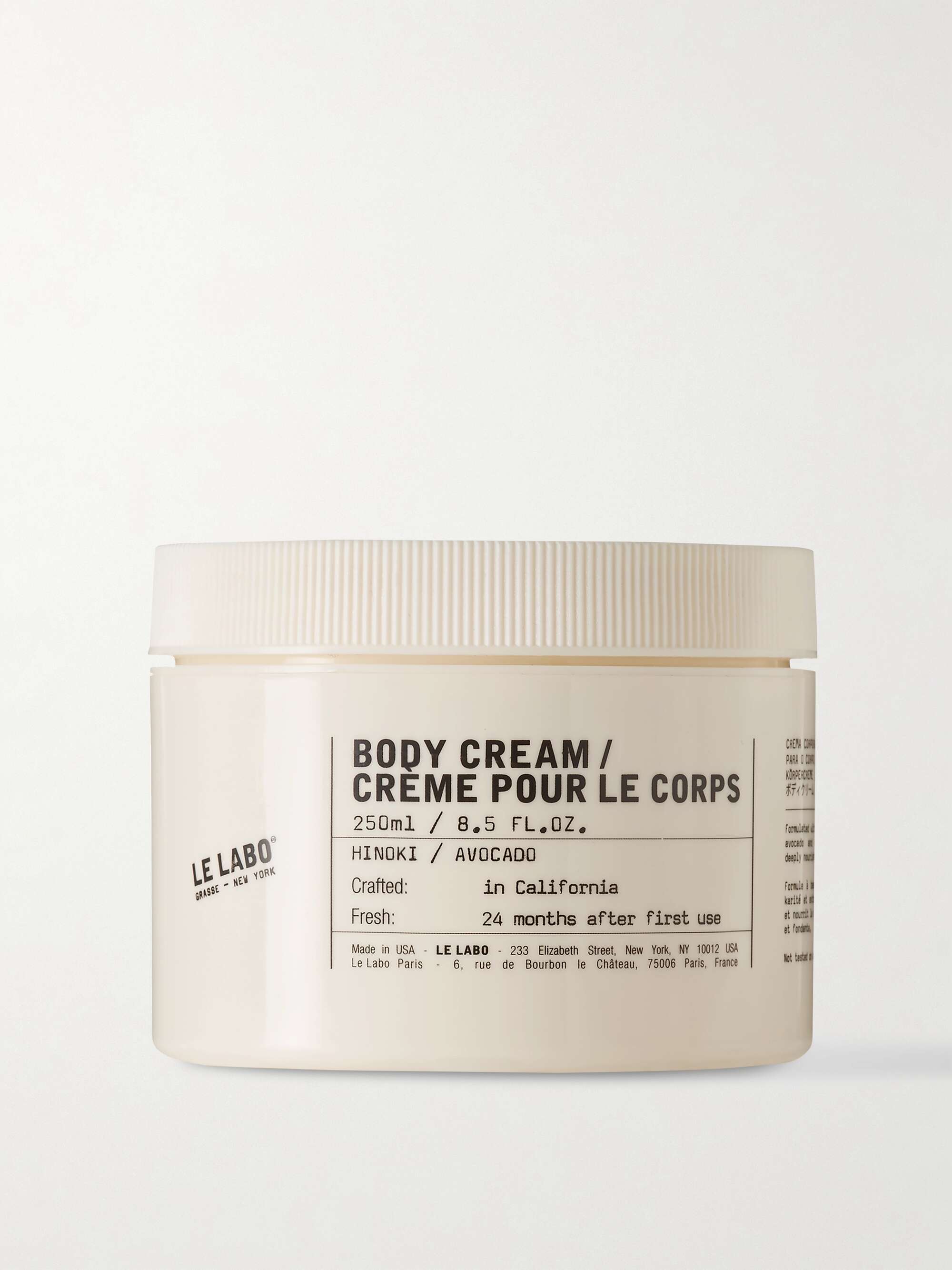 LE LABO Body Cream 250ml NET A PORTER