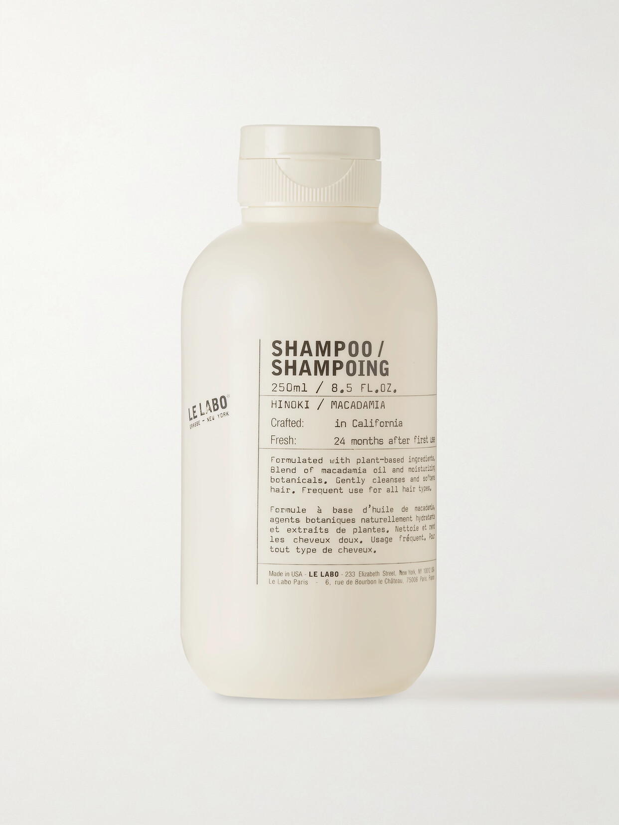 LE LABO SHAMPOO - HINOKI, 250ML