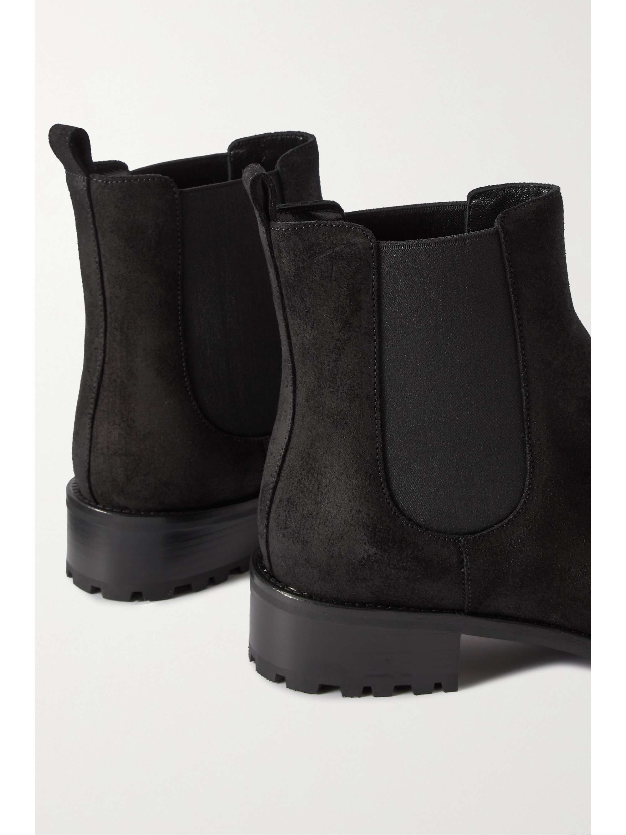 MANOLO BLAHNIK Chelata 30 suede Chelsea boots