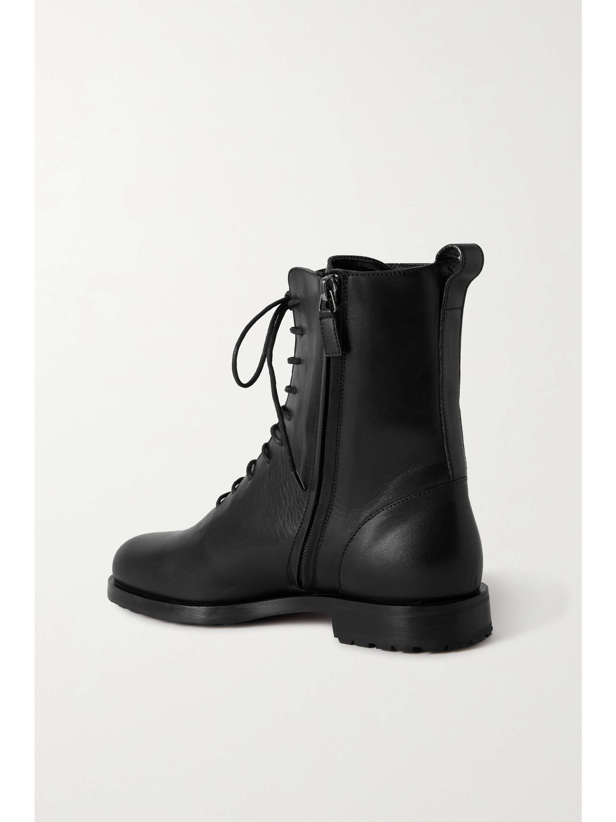 MANOLO BLAHNIK Planigia leather ankle boots