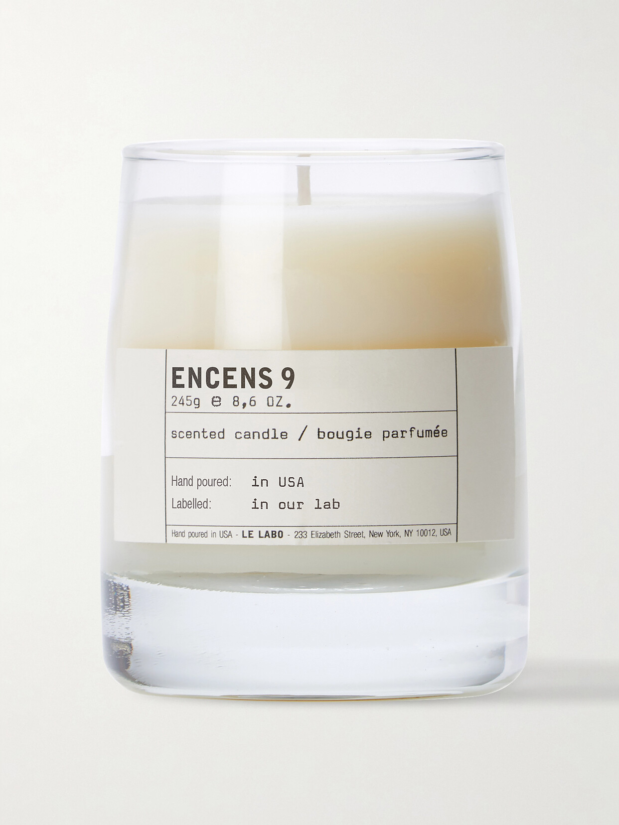 Le Labo - Encens 9 Scented Candle, 245g - Cream