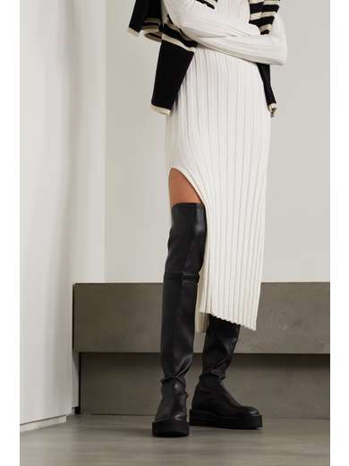 stuart weitzman lowland stretch leather