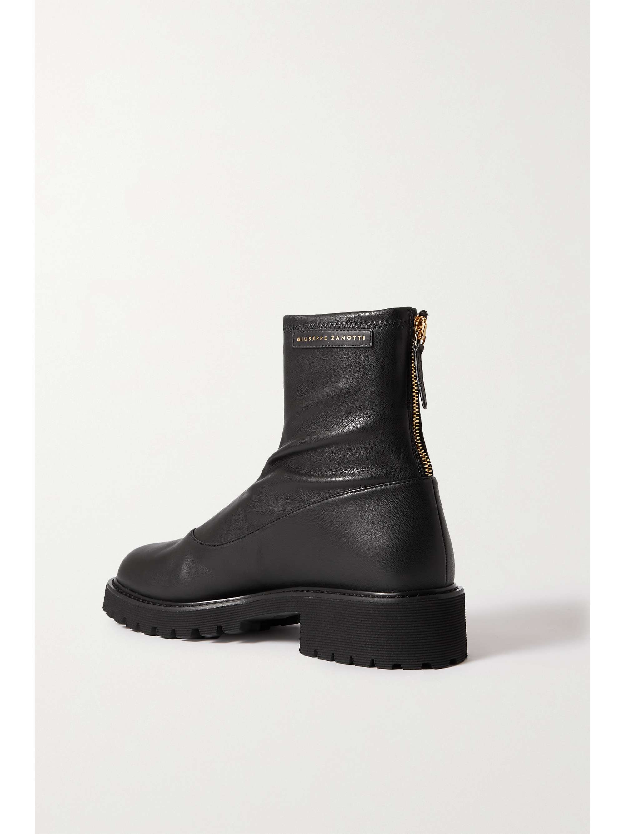 GIUSEPPE ZANOTTI Leather ankle boots