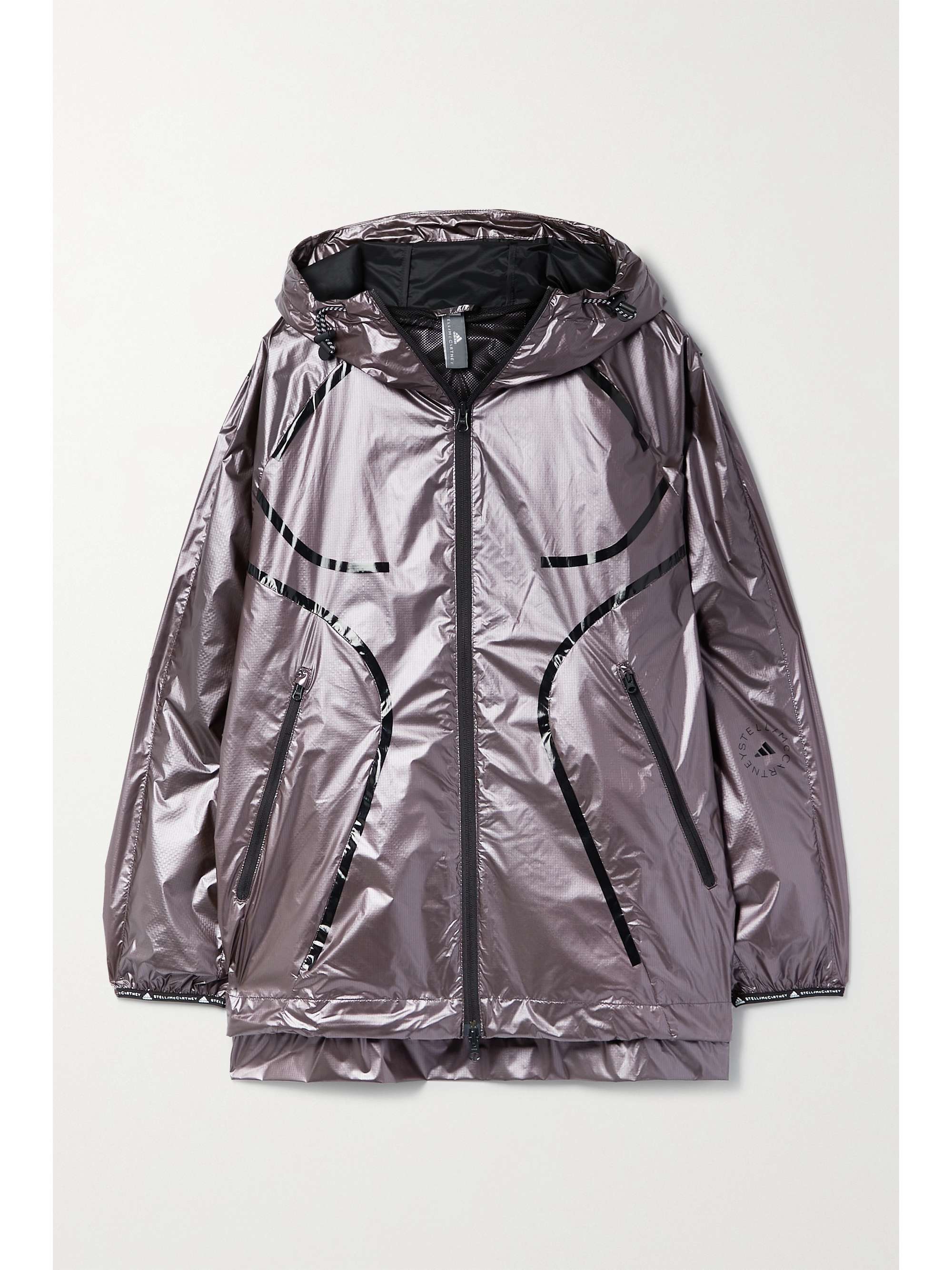 adidas metallic jacket