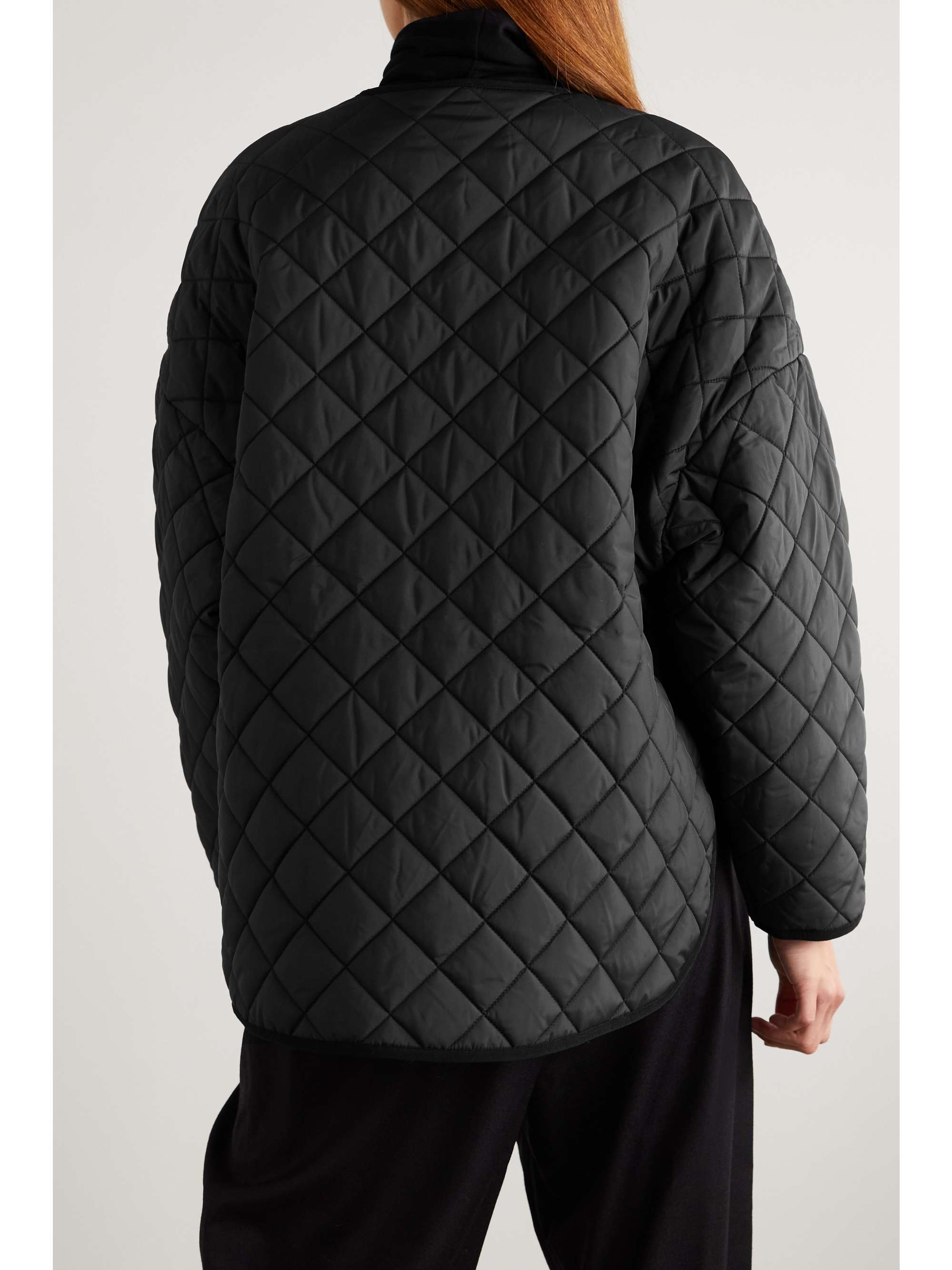 recycled quilted jacket
