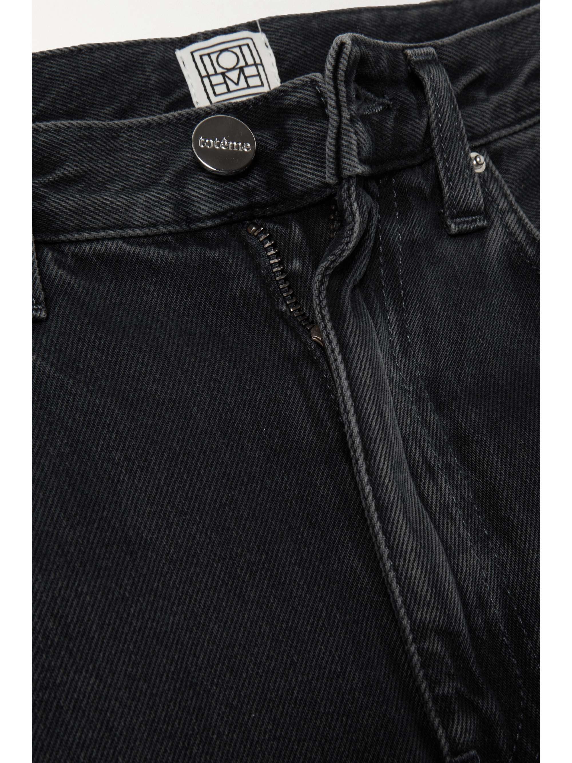 TOTEME High-rise slim-leg jeans