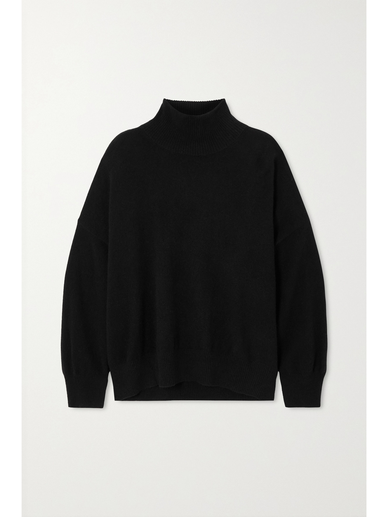 Loulou Studio Cashmere Turtleneck Sweater In Black