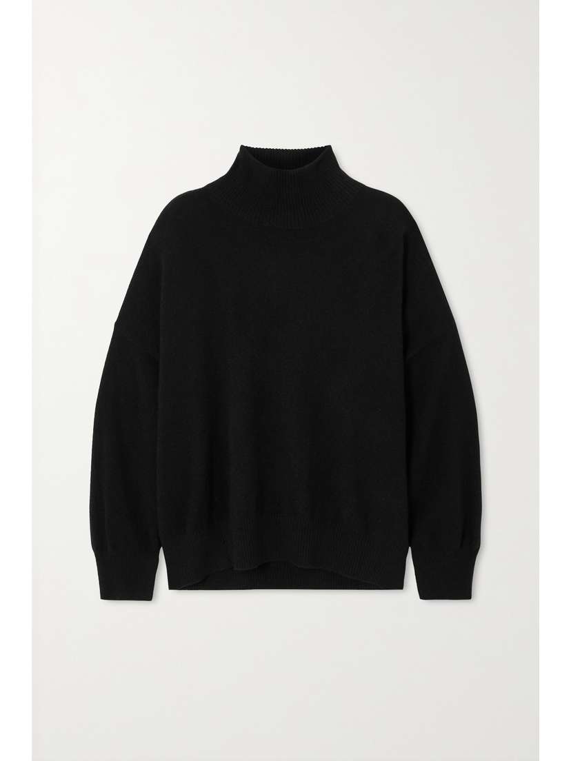 Loulou de Saison + Net Sustain Murano Cashmere Turtleneck Sweater - x large