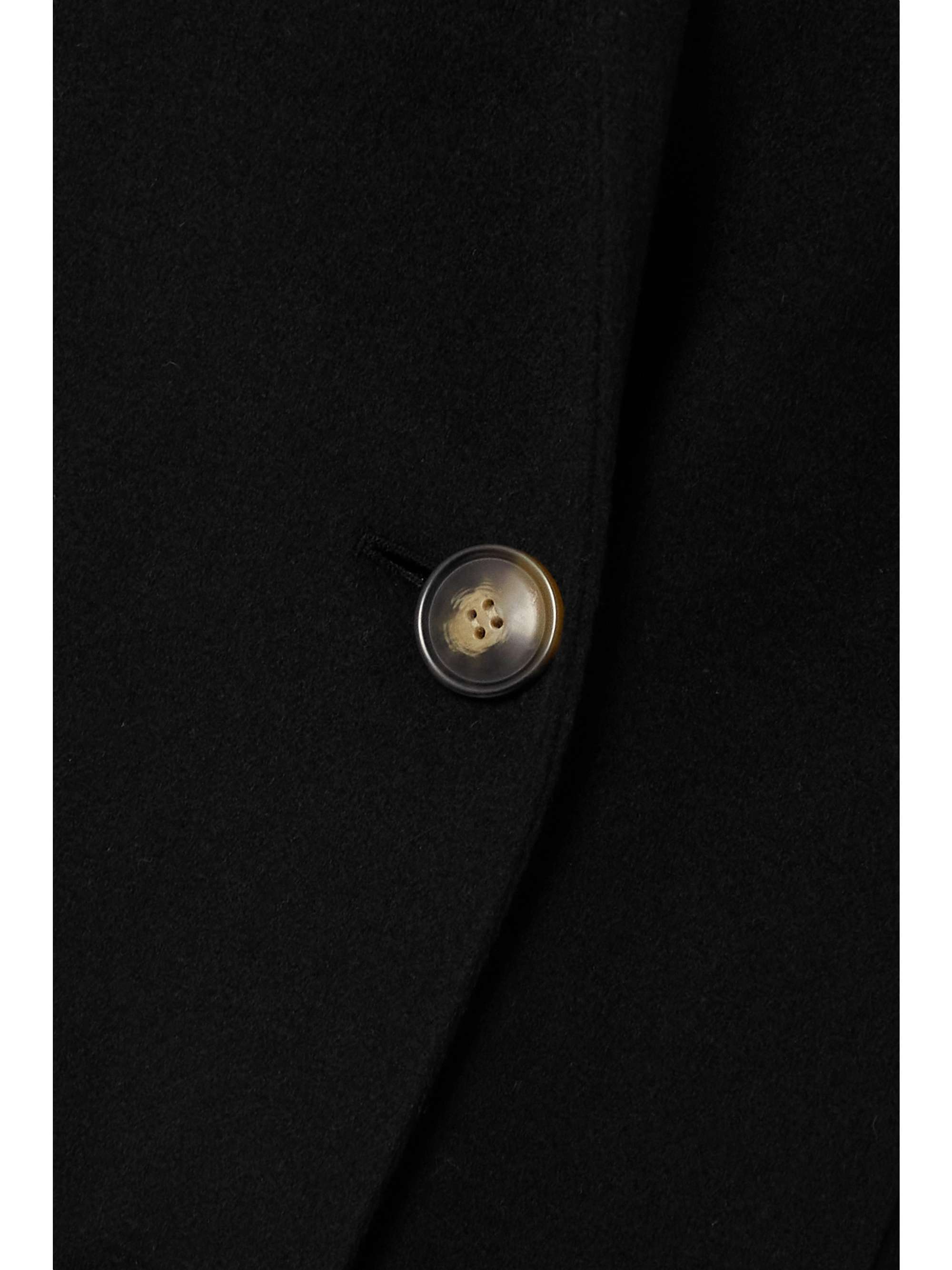 LOULOU DE SAISON Borneo double-breasted wool and cashmere-blend coat