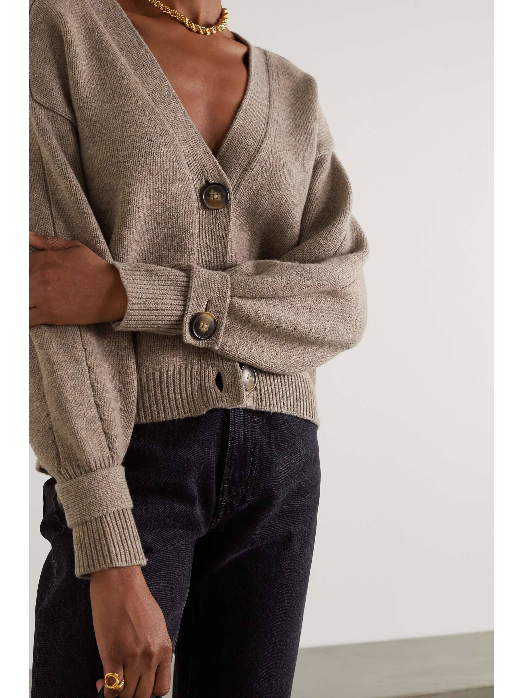 cashmere-blend cardigan | LOULOU STUDIO 