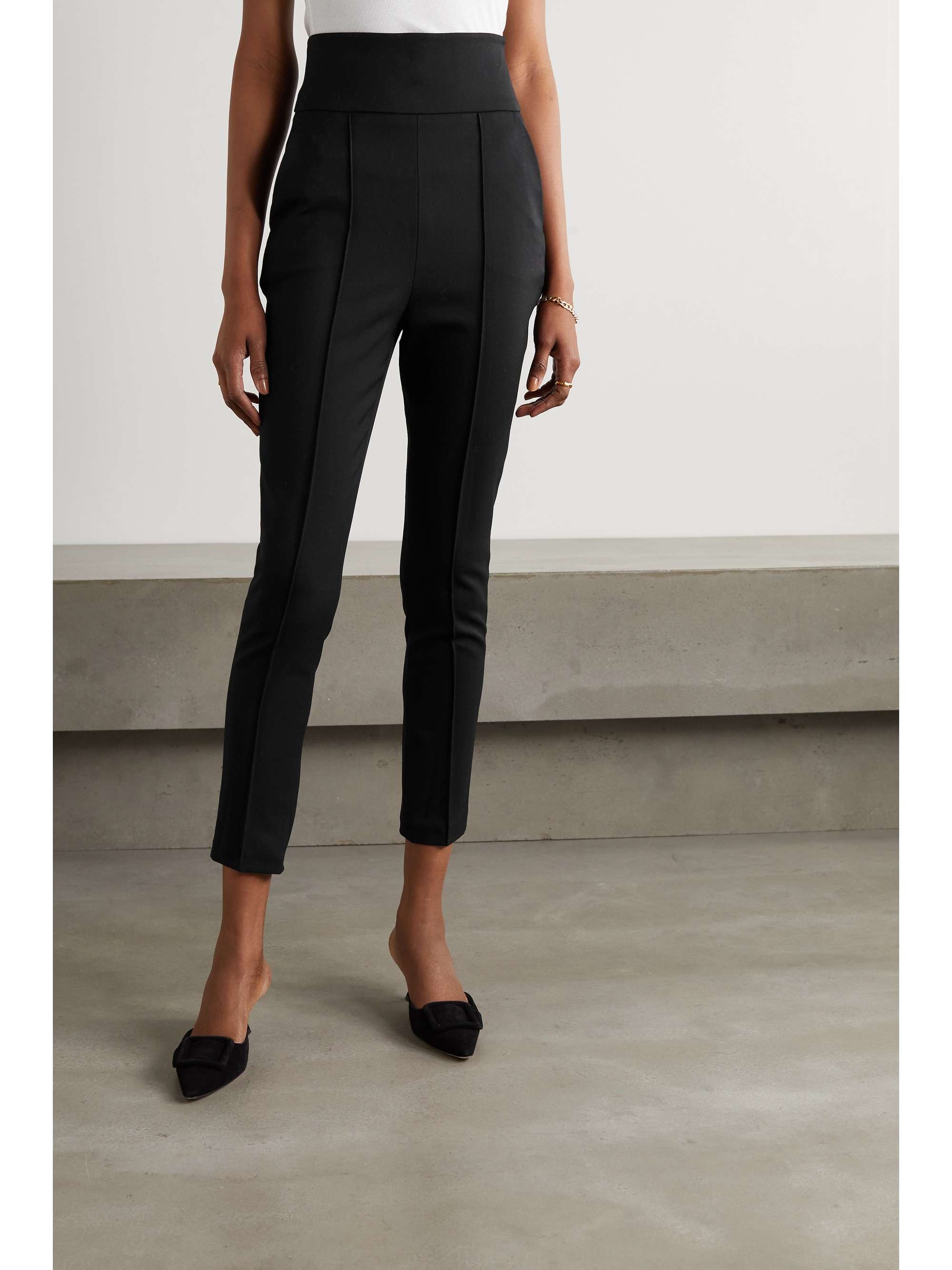 LOULOU DE SAISON Pinzon stretch-wool tapered pants