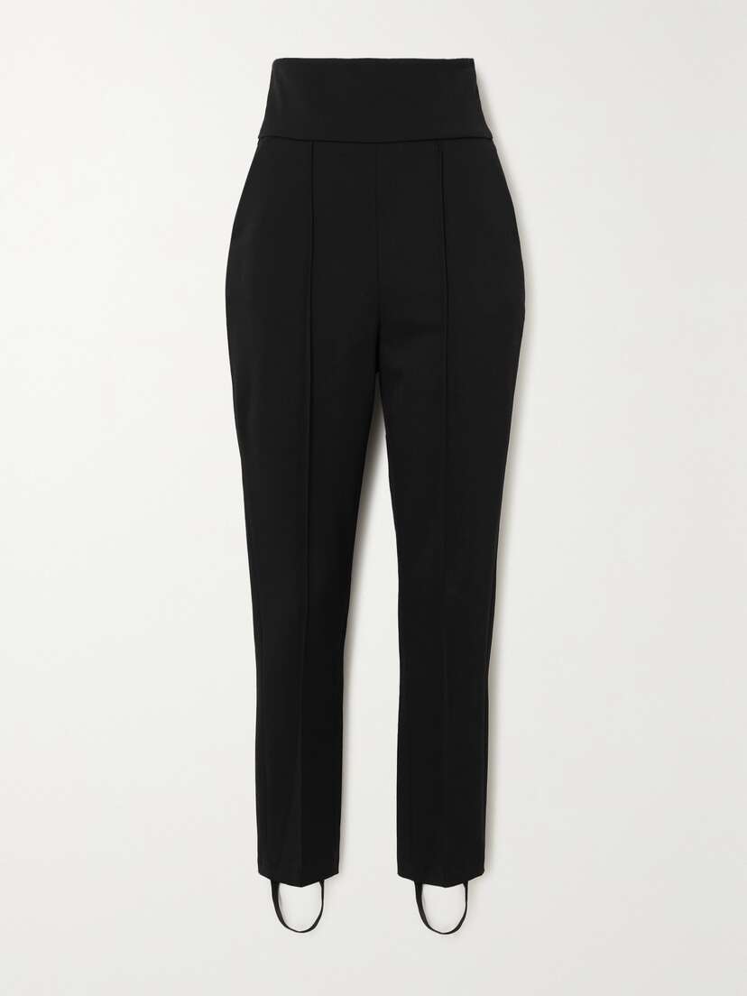 Loulou de Saison Pinzon Stretch-wool Tapered Pants