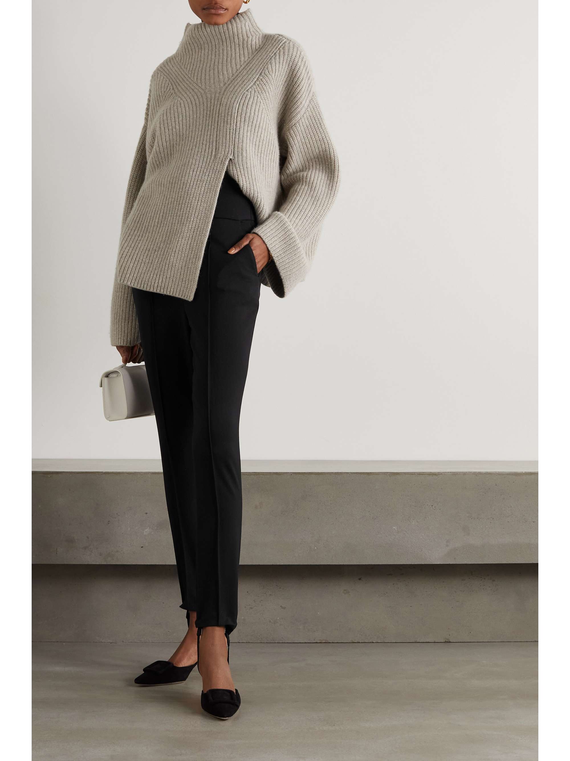 LOULOU DE SAISON Pinzon stretch-wool tapered pants