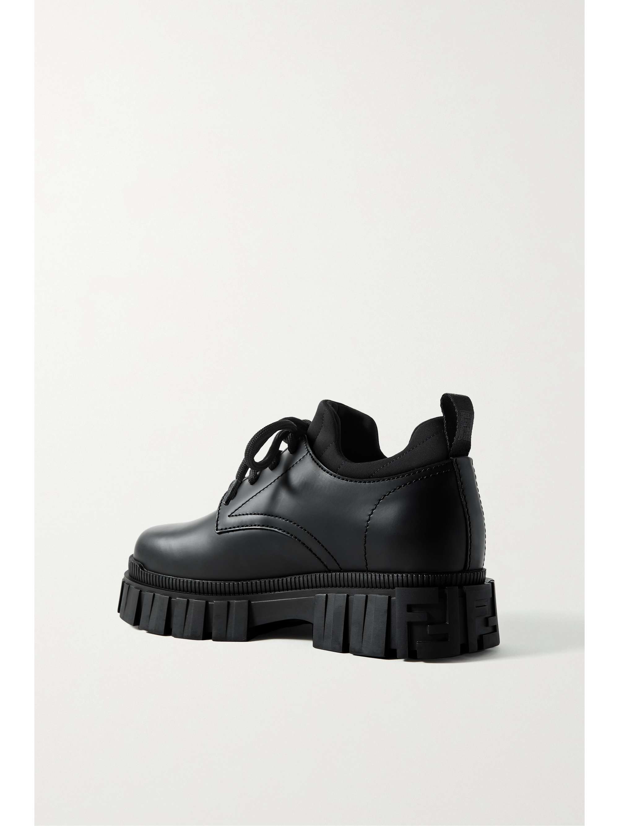Black Force leather brogues | FENDI 
