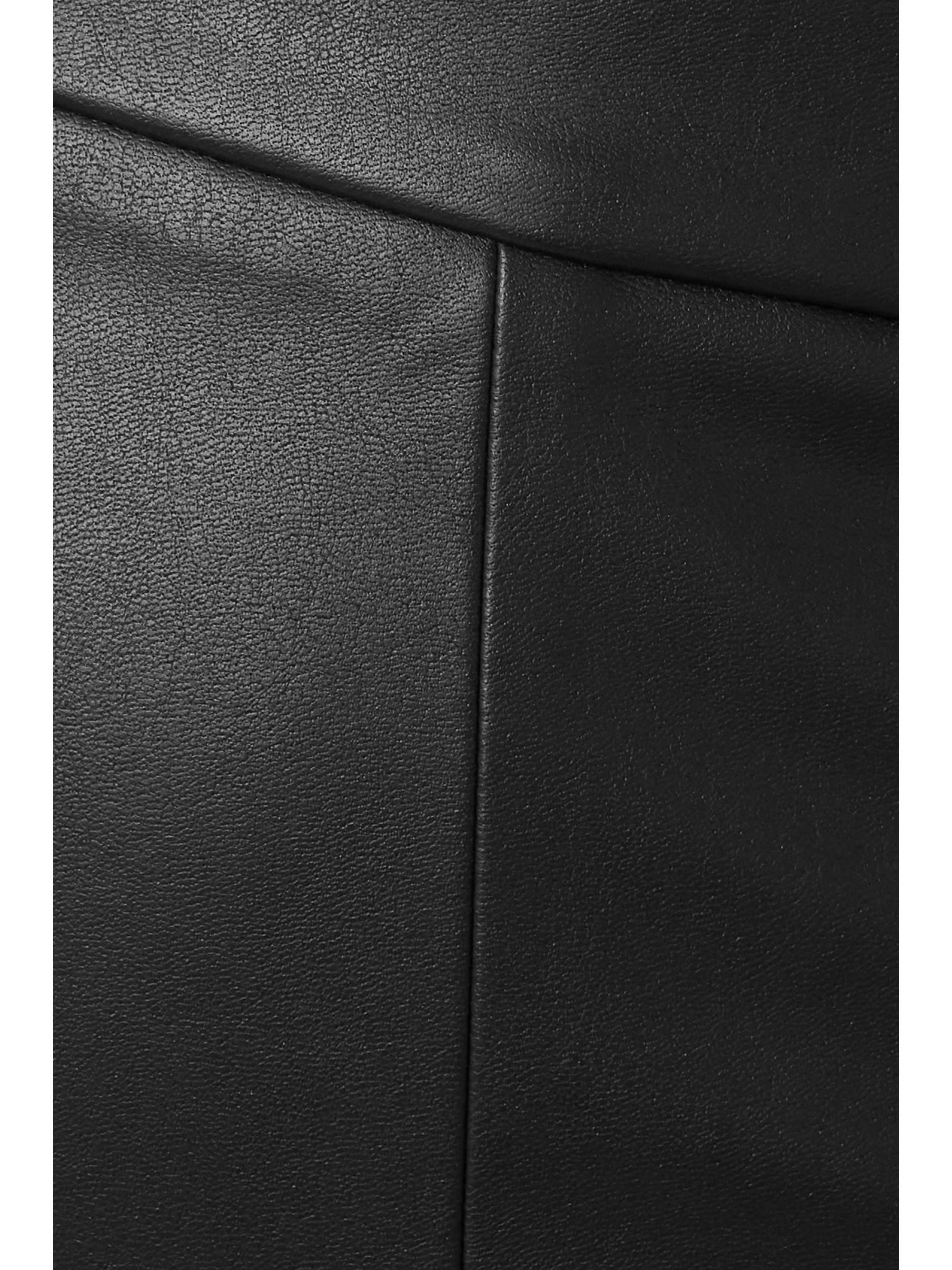 SAFIYAA Hokoku faux leather skirt